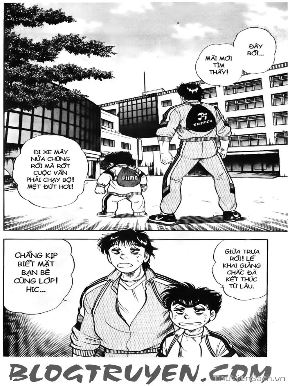 Truyện Tranh Sóng Gió Cầu Trường - Buttobi Itto trang 2