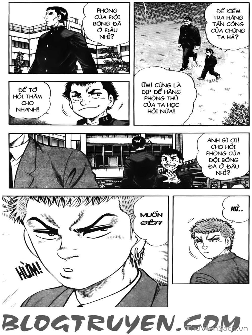 Truyện Tranh Sóng Gió Cầu Trường - Buttobi Itto trang 2