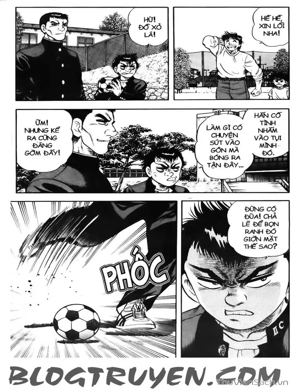 Truyện Tranh Sóng Gió Cầu Trường - Buttobi Itto trang 2