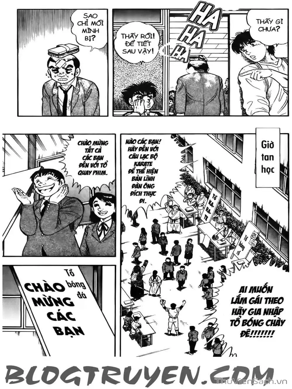 Truyện Tranh Sóng Gió Cầu Trường - Buttobi Itto trang 2