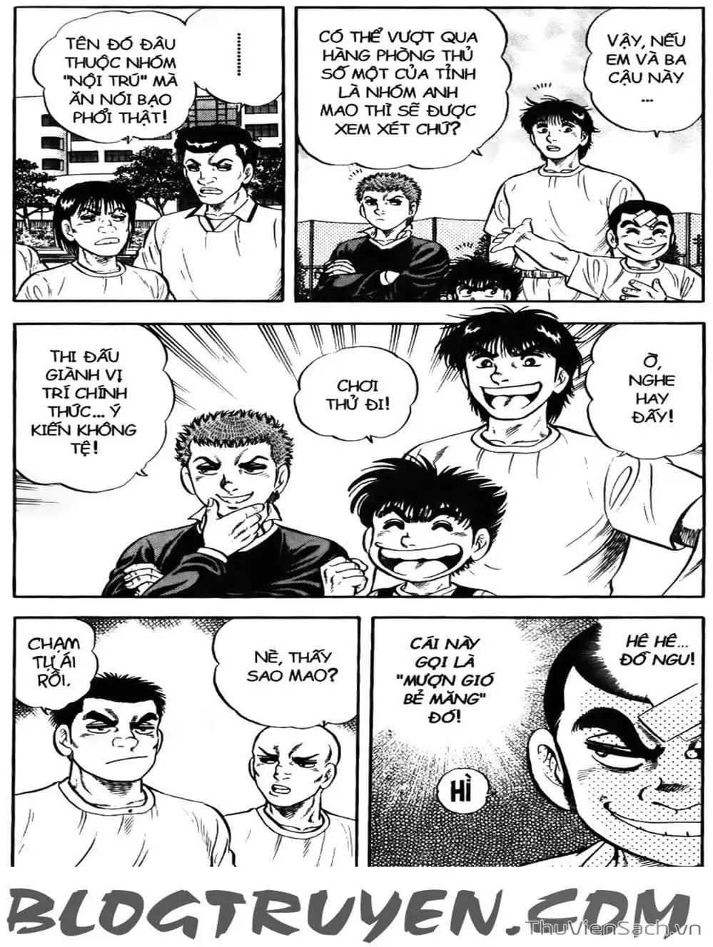 Truyện Tranh Sóng Gió Cầu Trường - Buttobi Itto trang 2