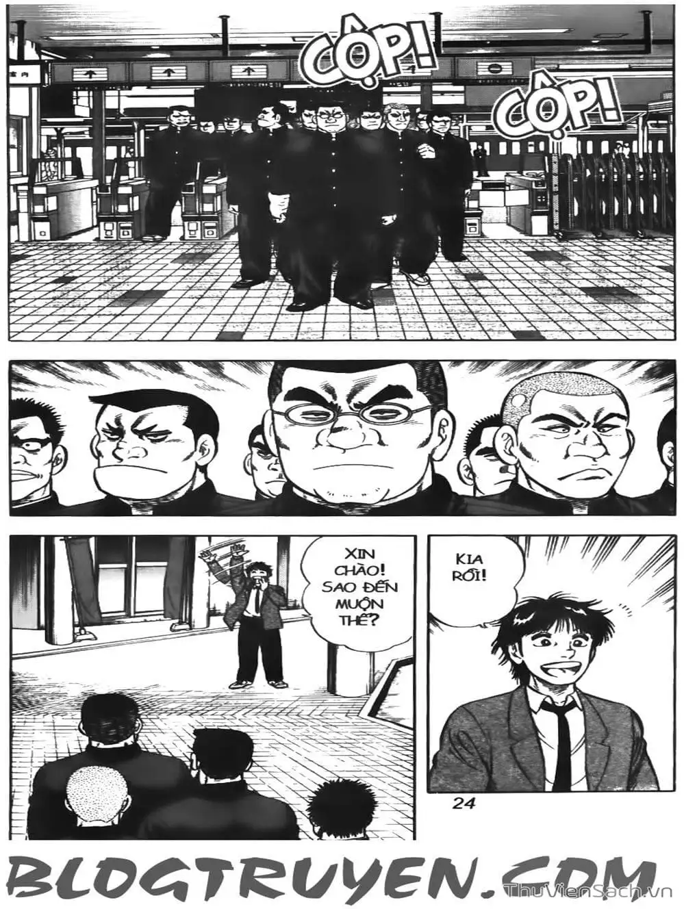 Truyện Tranh Sóng Gió Cầu Trường - Buttobi Itto trang 2