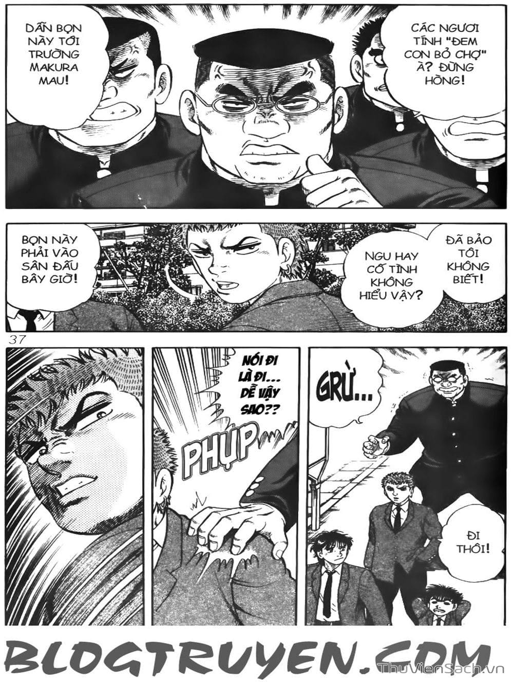 Truyện Tranh Sóng Gió Cầu Trường - Buttobi Itto trang 2