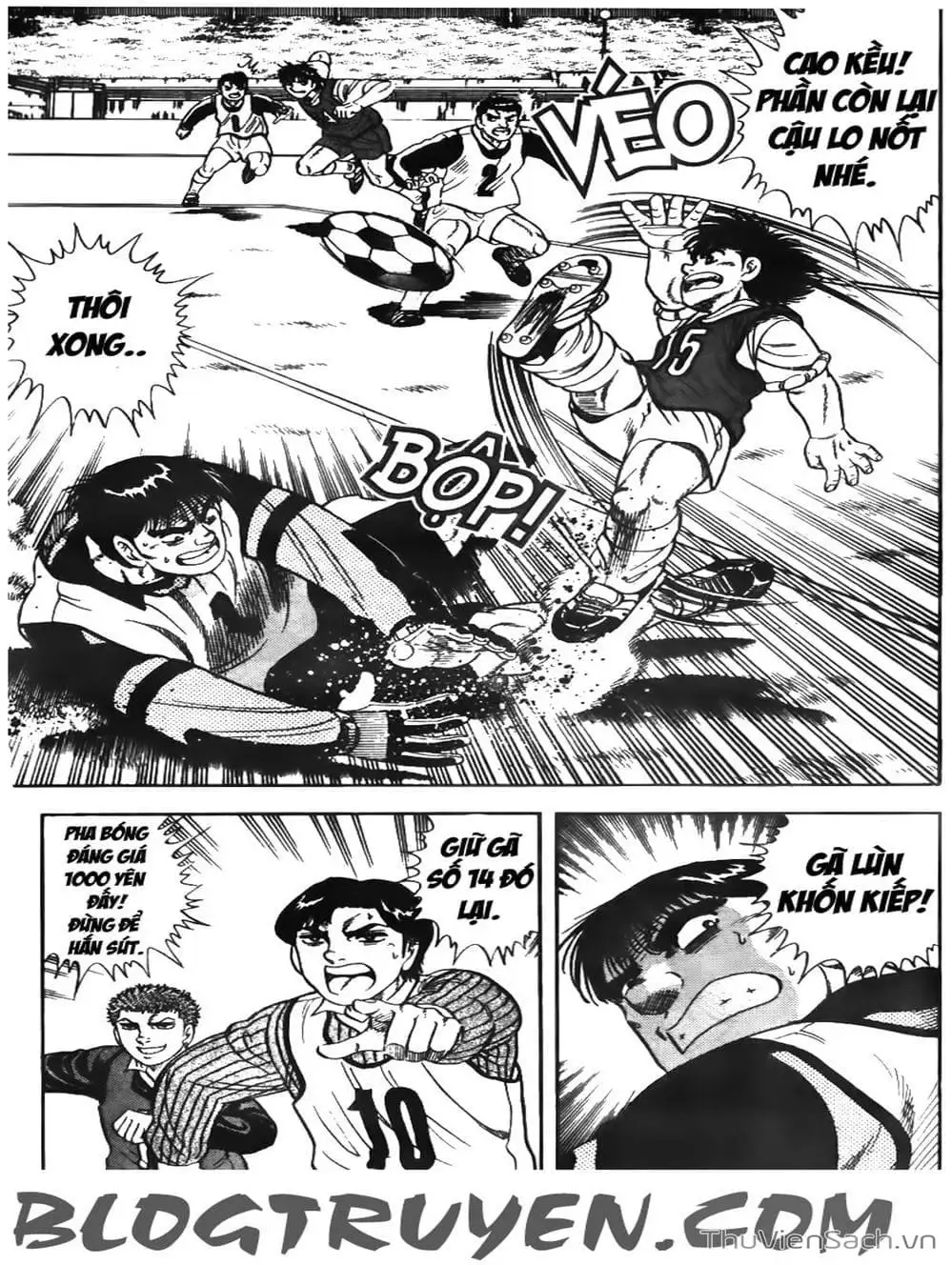 Truyện Tranh Sóng Gió Cầu Trường - Buttobi Itto trang 2