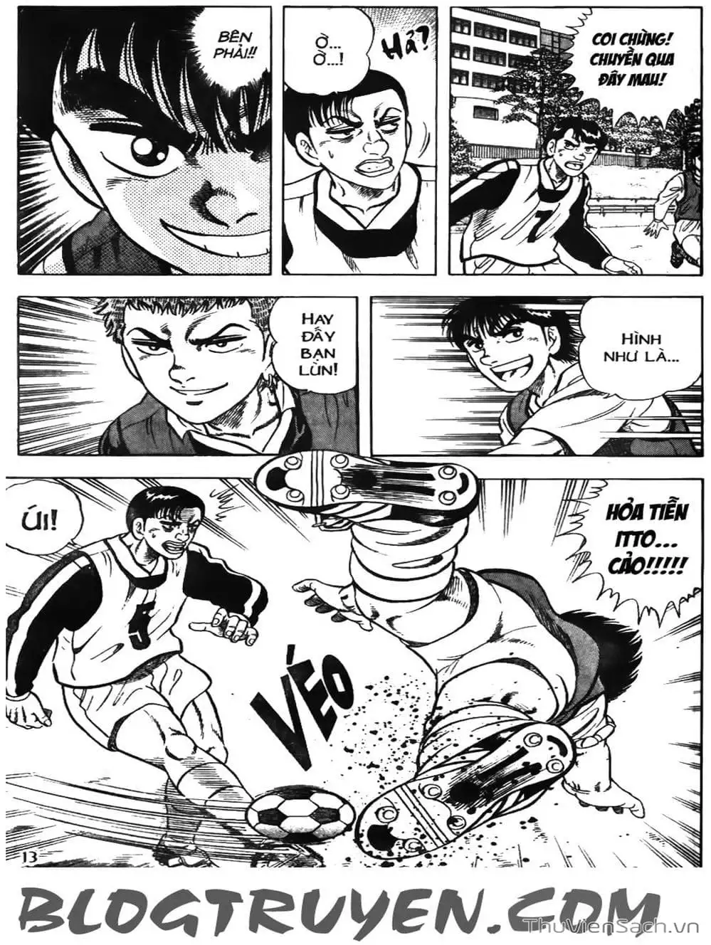 Truyện Tranh Sóng Gió Cầu Trường - Buttobi Itto trang 2