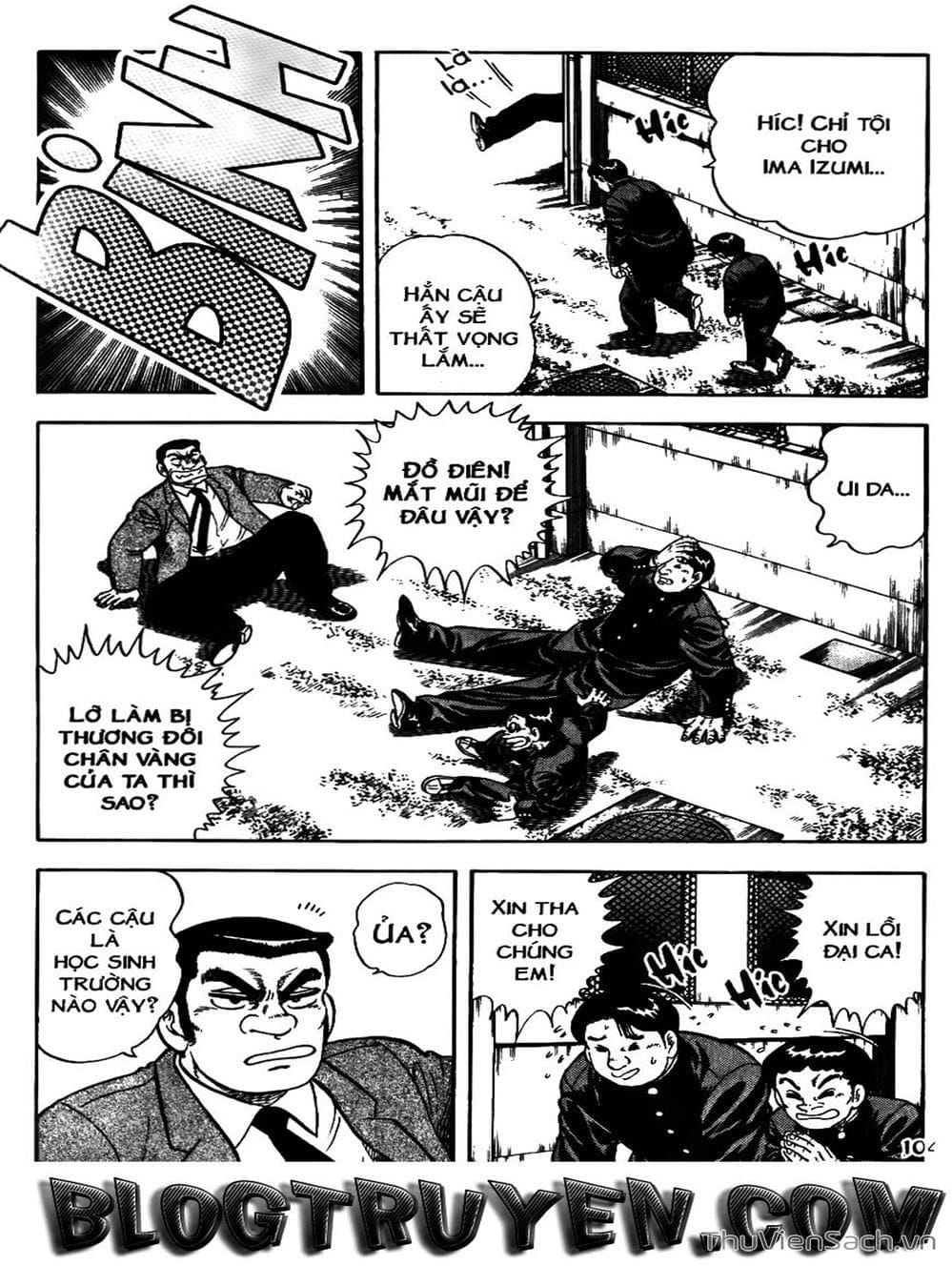 Truyện Tranh Sóng Gió Cầu Trường - Buttobi Itto trang 2