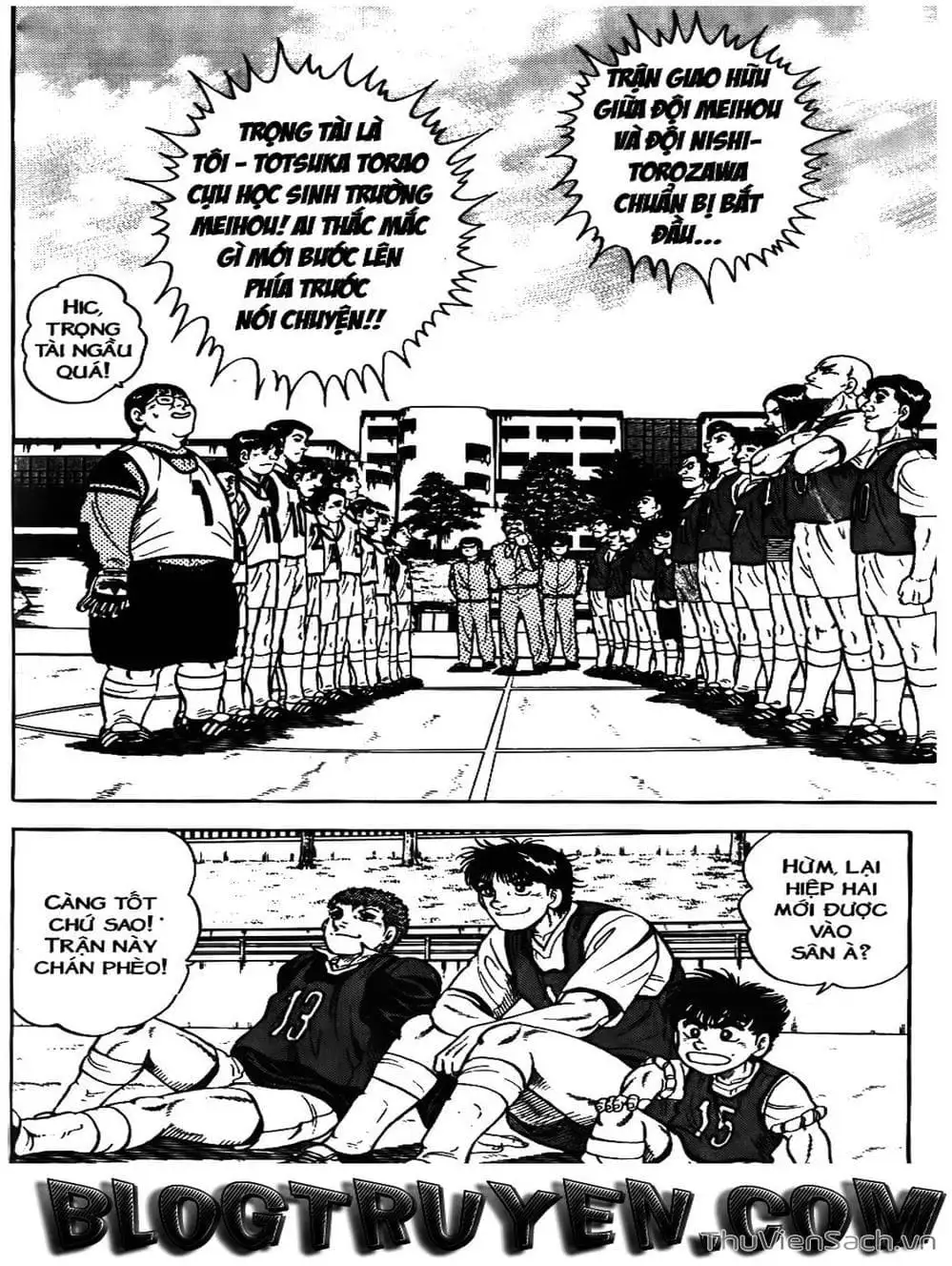 Truyện Tranh Sóng Gió Cầu Trường - Buttobi Itto trang 2