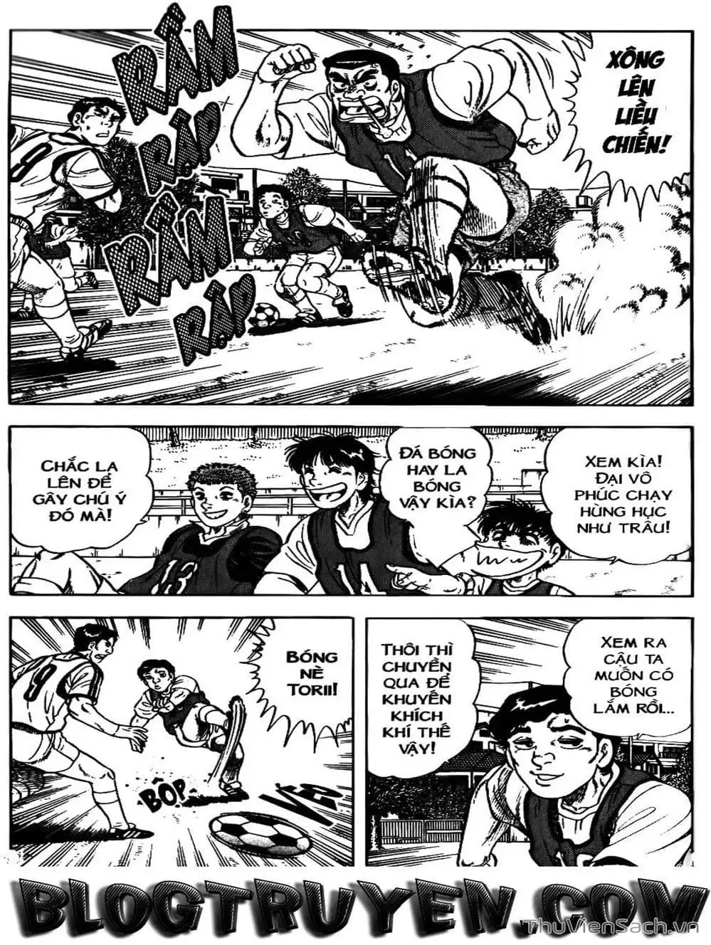 Truyện Tranh Sóng Gió Cầu Trường - Buttobi Itto trang 2