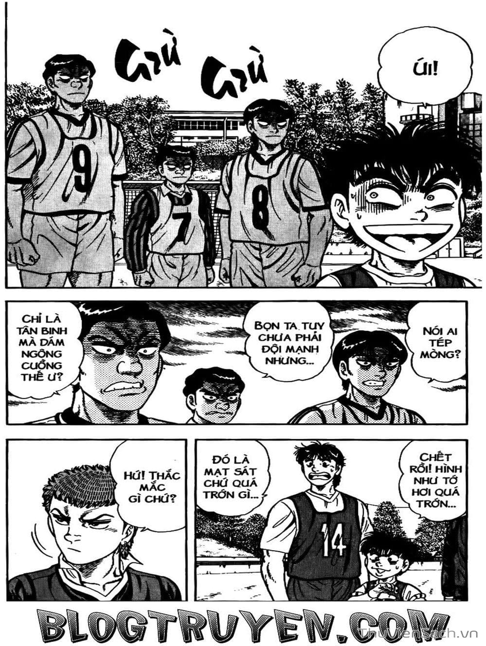 Truyện Tranh Sóng Gió Cầu Trường - Buttobi Itto trang 2