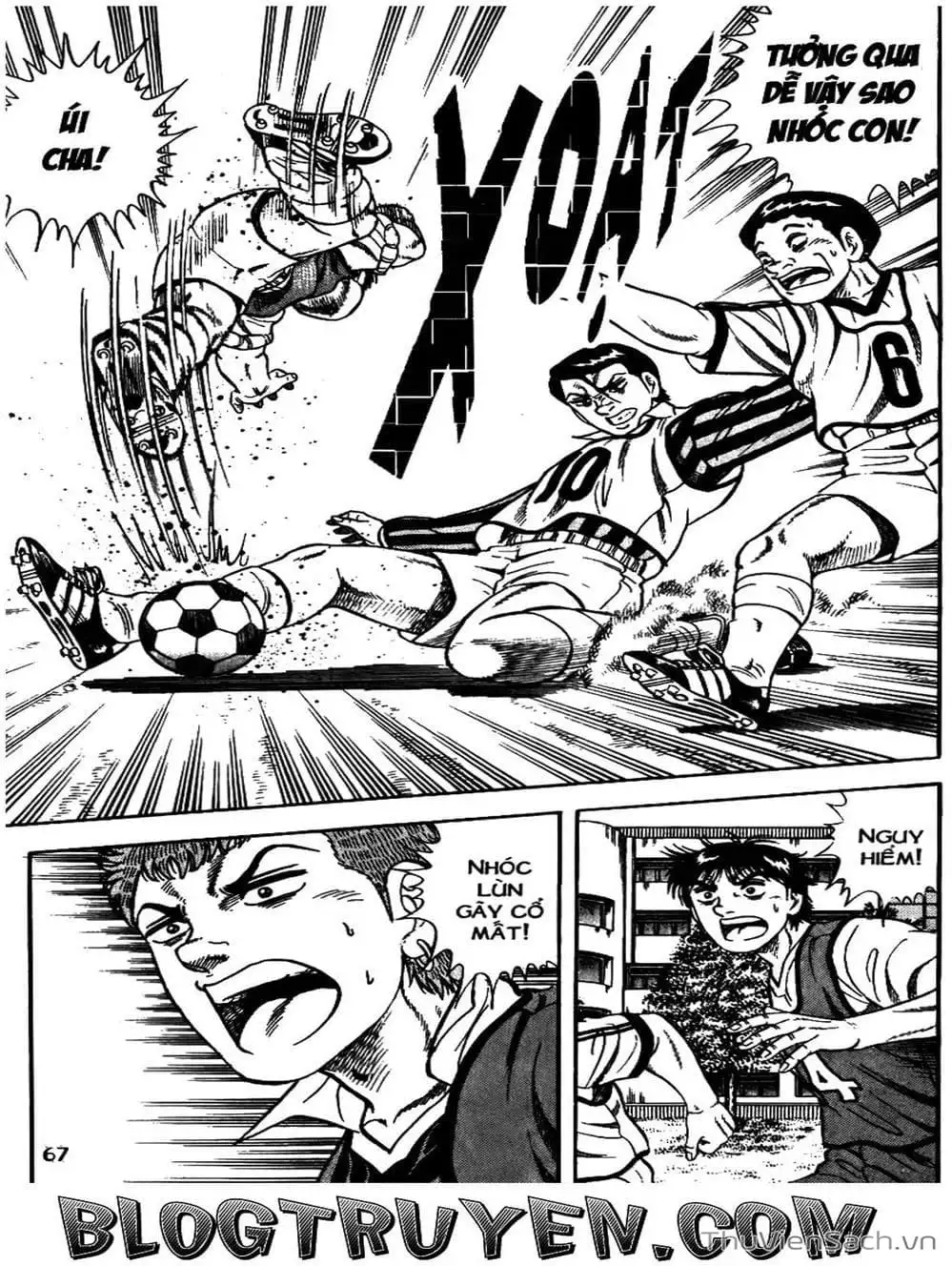 Truyện Tranh Sóng Gió Cầu Trường - Buttobi Itto trang 2