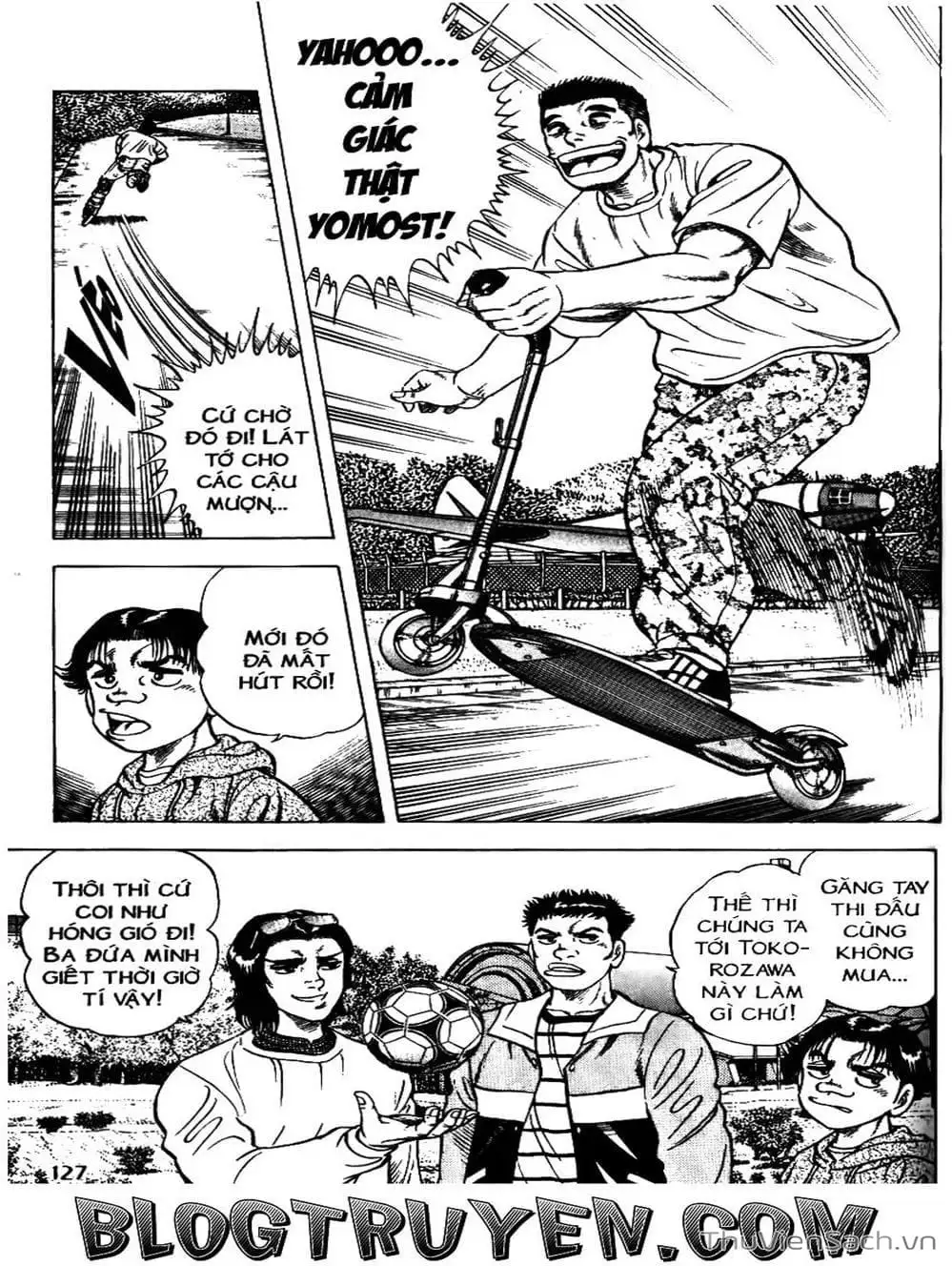Truyện Tranh Sóng Gió Cầu Trường - Buttobi Itto trang 2