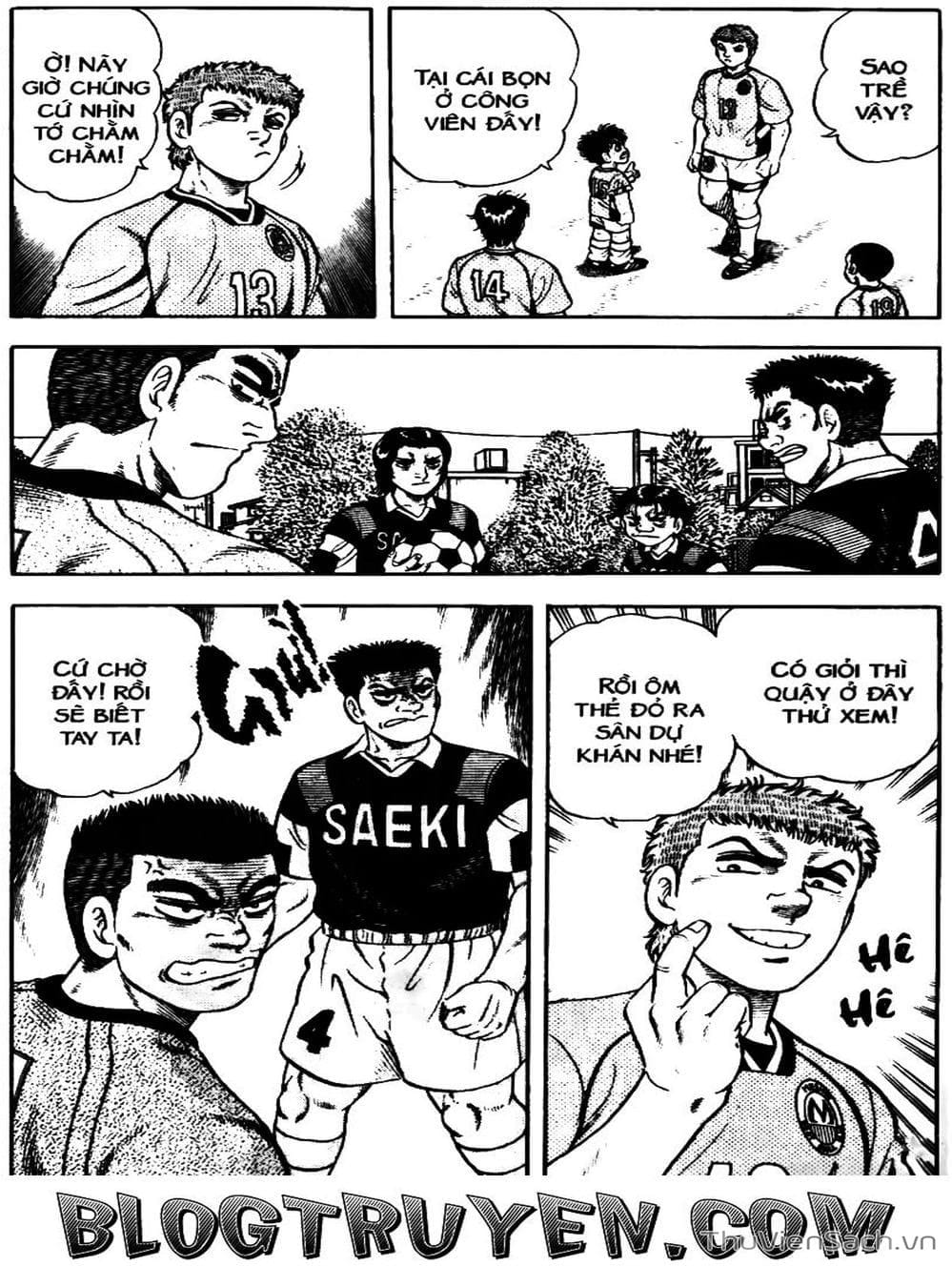 Truyện Tranh Sóng Gió Cầu Trường - Buttobi Itto trang 2