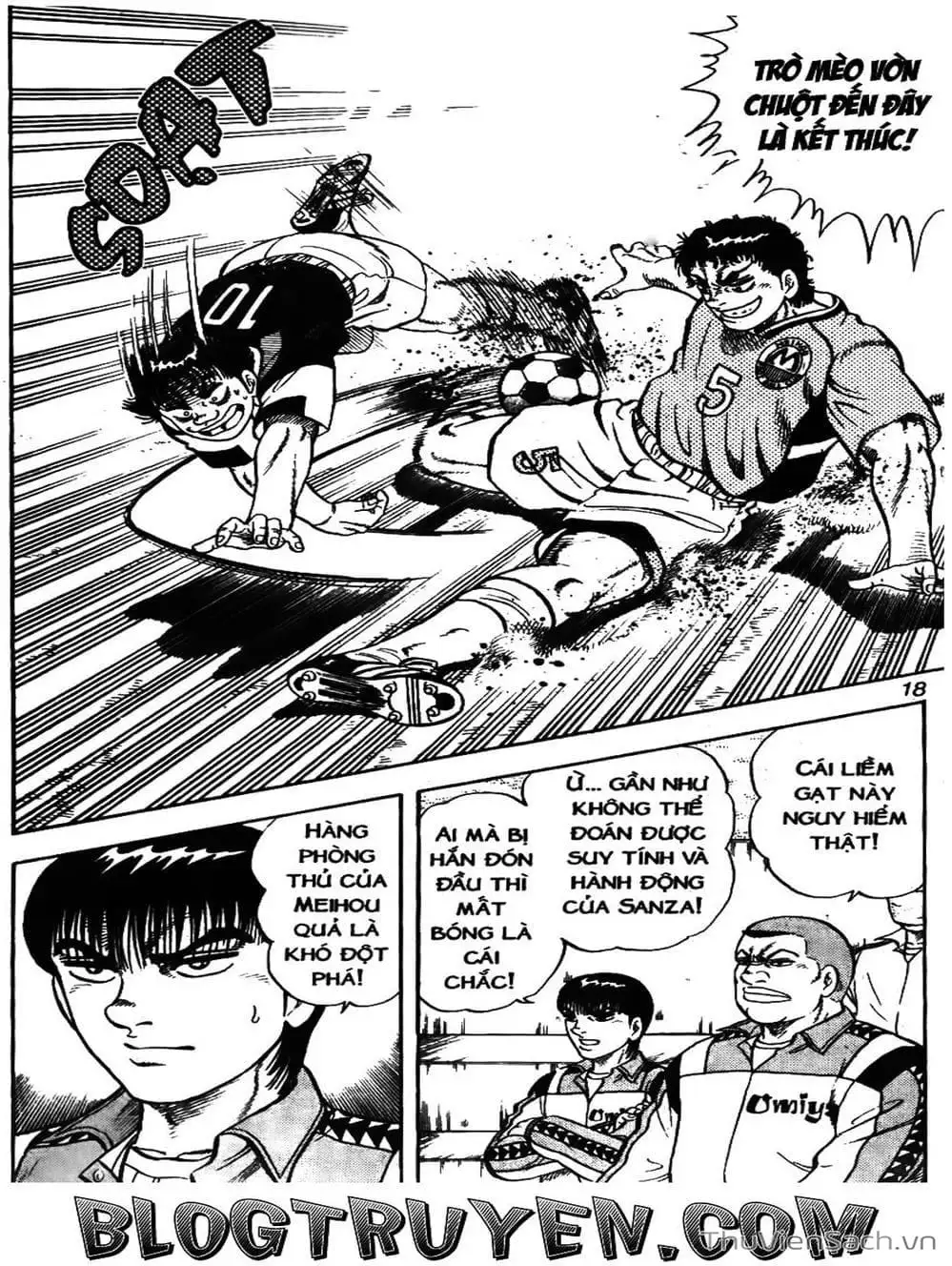 Truyện Tranh Sóng Gió Cầu Trường - Buttobi Itto trang 2