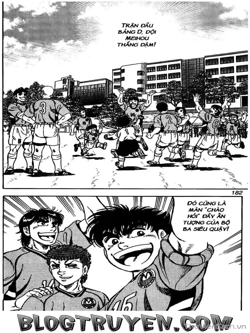 Truyện Tranh Sóng Gió Cầu Trường - Buttobi Itto trang 2