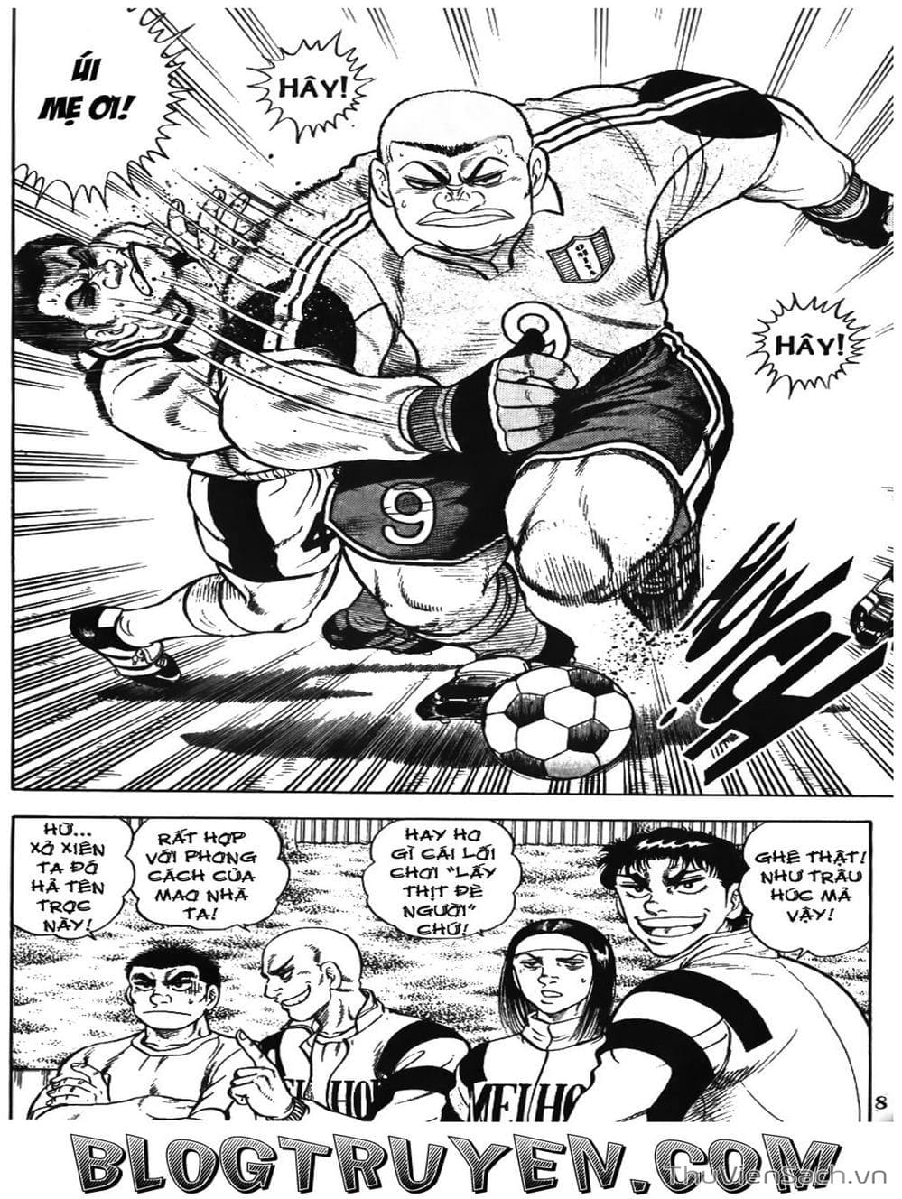 Truyện Tranh Sóng Gió Cầu Trường - Buttobi Itto trang 2