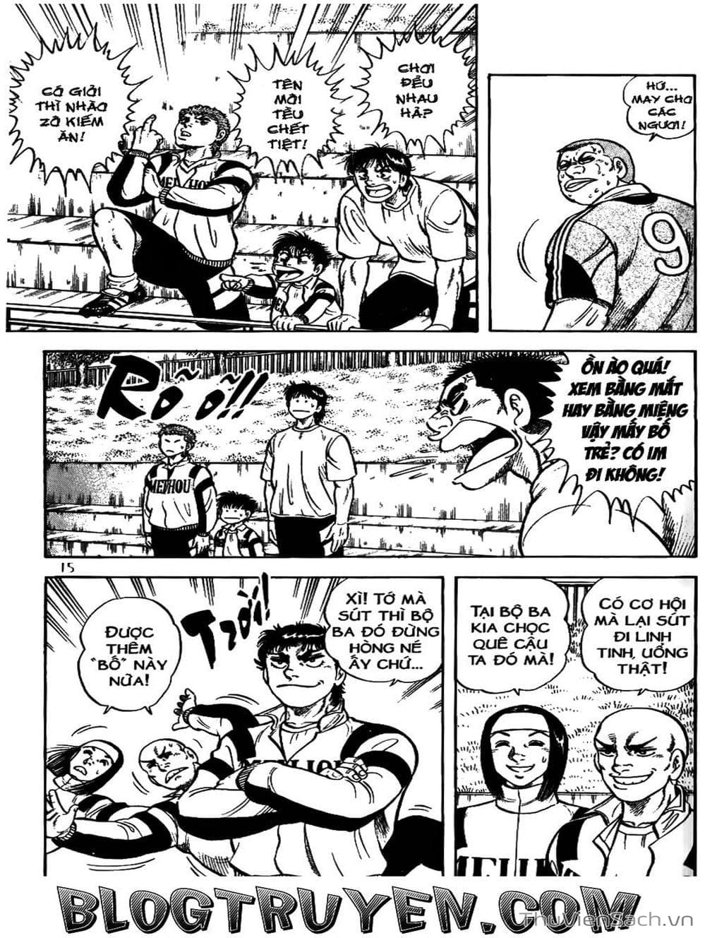 Truyện Tranh Sóng Gió Cầu Trường - Buttobi Itto trang 2