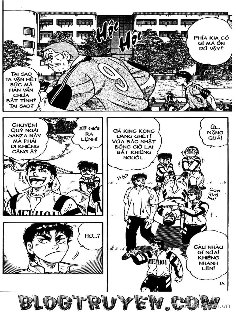 Truyện Tranh Sóng Gió Cầu Trường - Buttobi Itto trang 2