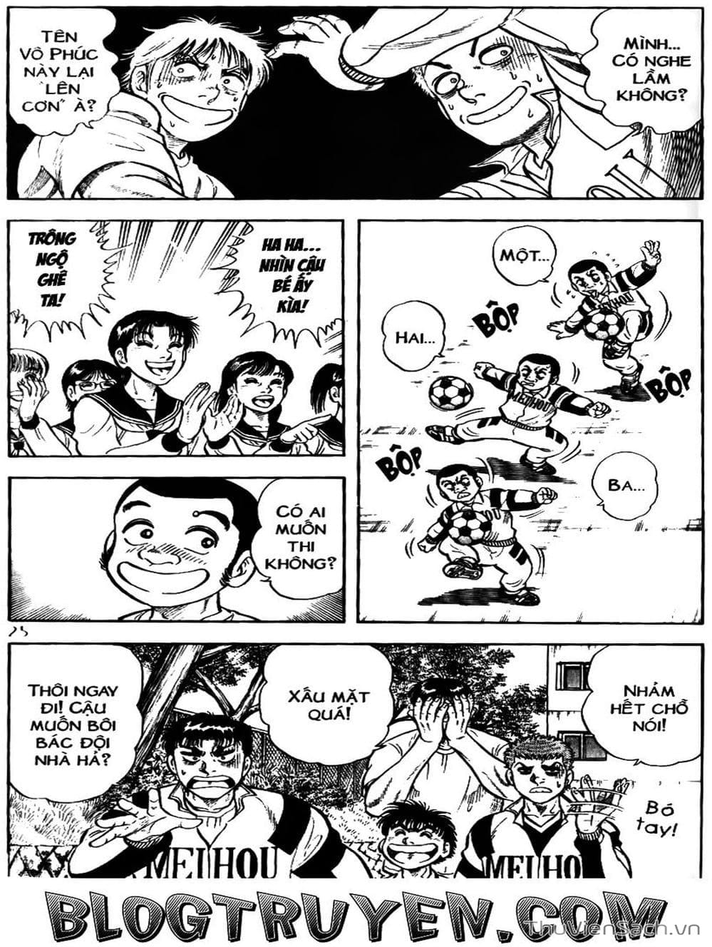 Truyện Tranh Sóng Gió Cầu Trường - Buttobi Itto trang 2