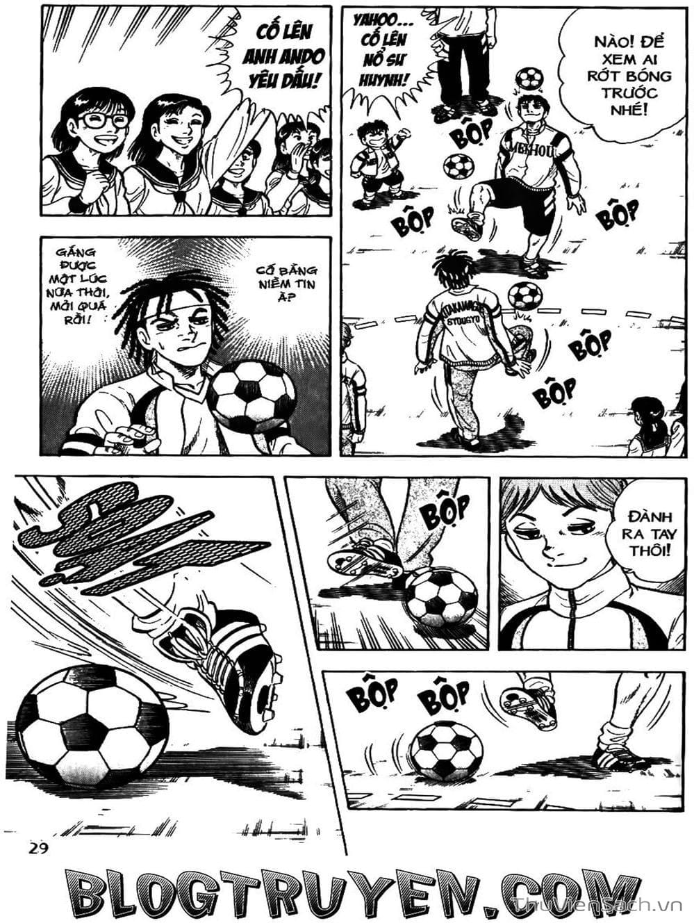 Truyện Tranh Sóng Gió Cầu Trường - Buttobi Itto trang 2