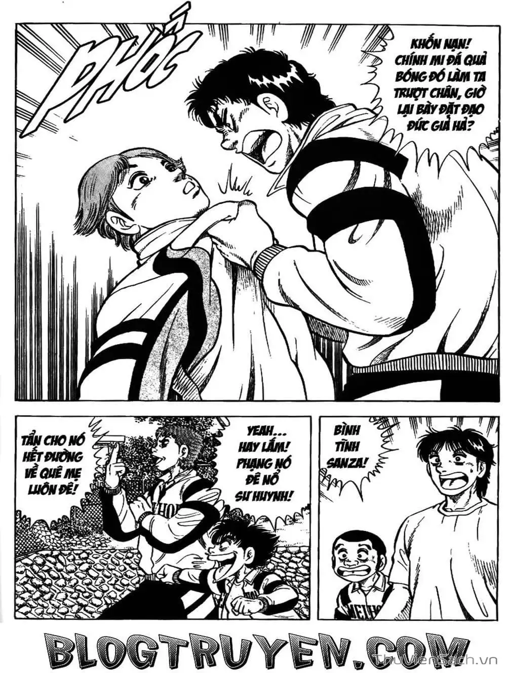 Truyện Tranh Sóng Gió Cầu Trường - Buttobi Itto trang 2