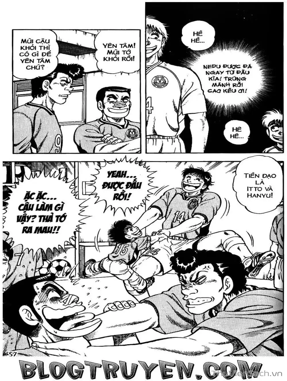 Truyện Tranh Sóng Gió Cầu Trường - Buttobi Itto trang 2