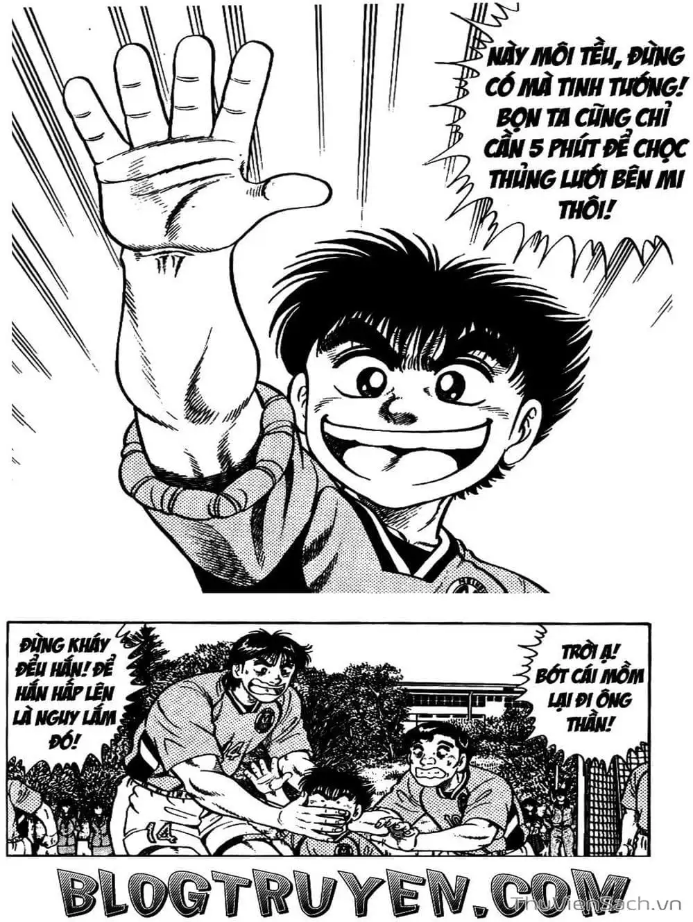 Truyện Tranh Sóng Gió Cầu Trường - Buttobi Itto trang 2