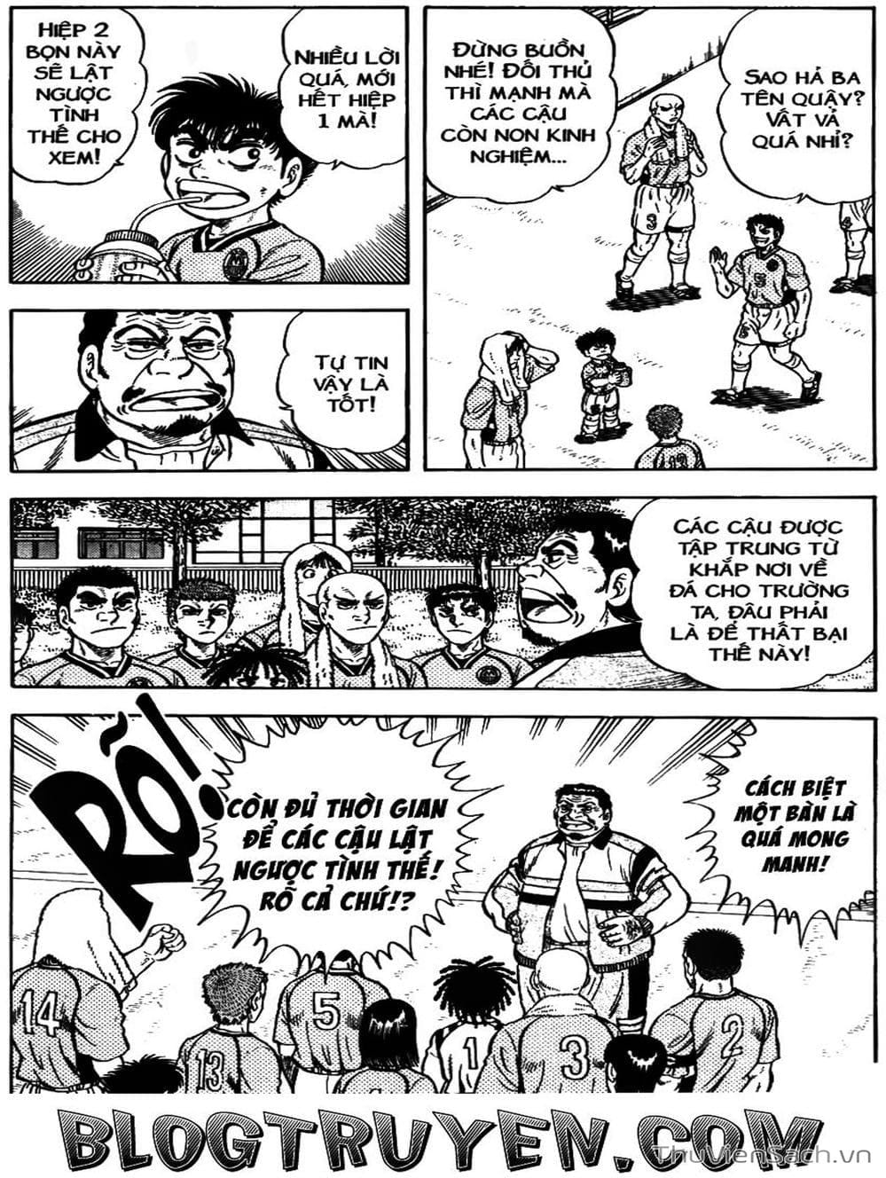 Truyện Tranh Sóng Gió Cầu Trường - Buttobi Itto trang 2