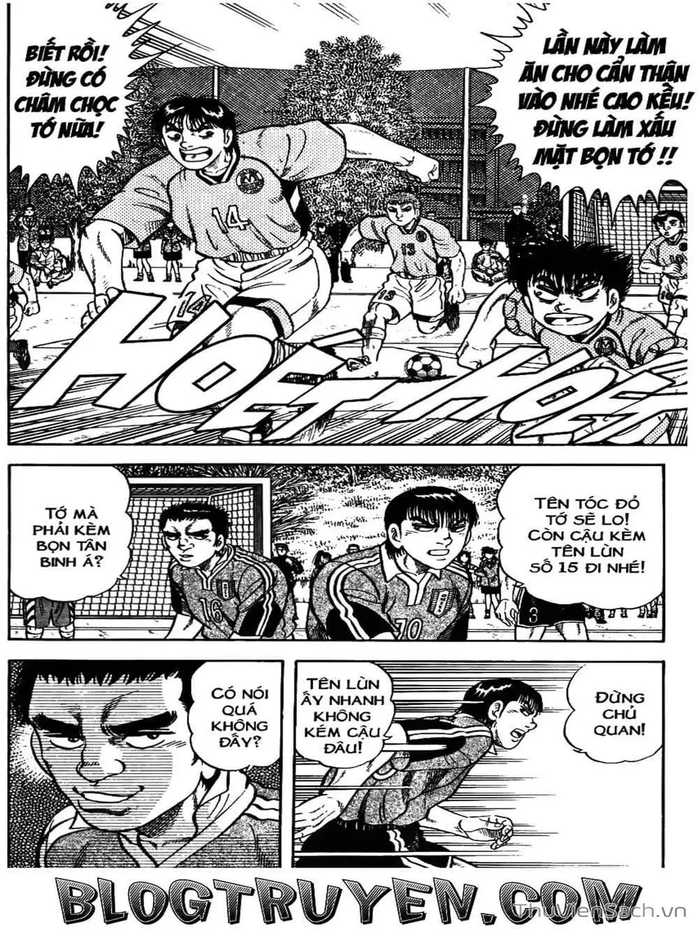 Truyện Tranh Sóng Gió Cầu Trường - Buttobi Itto trang 2