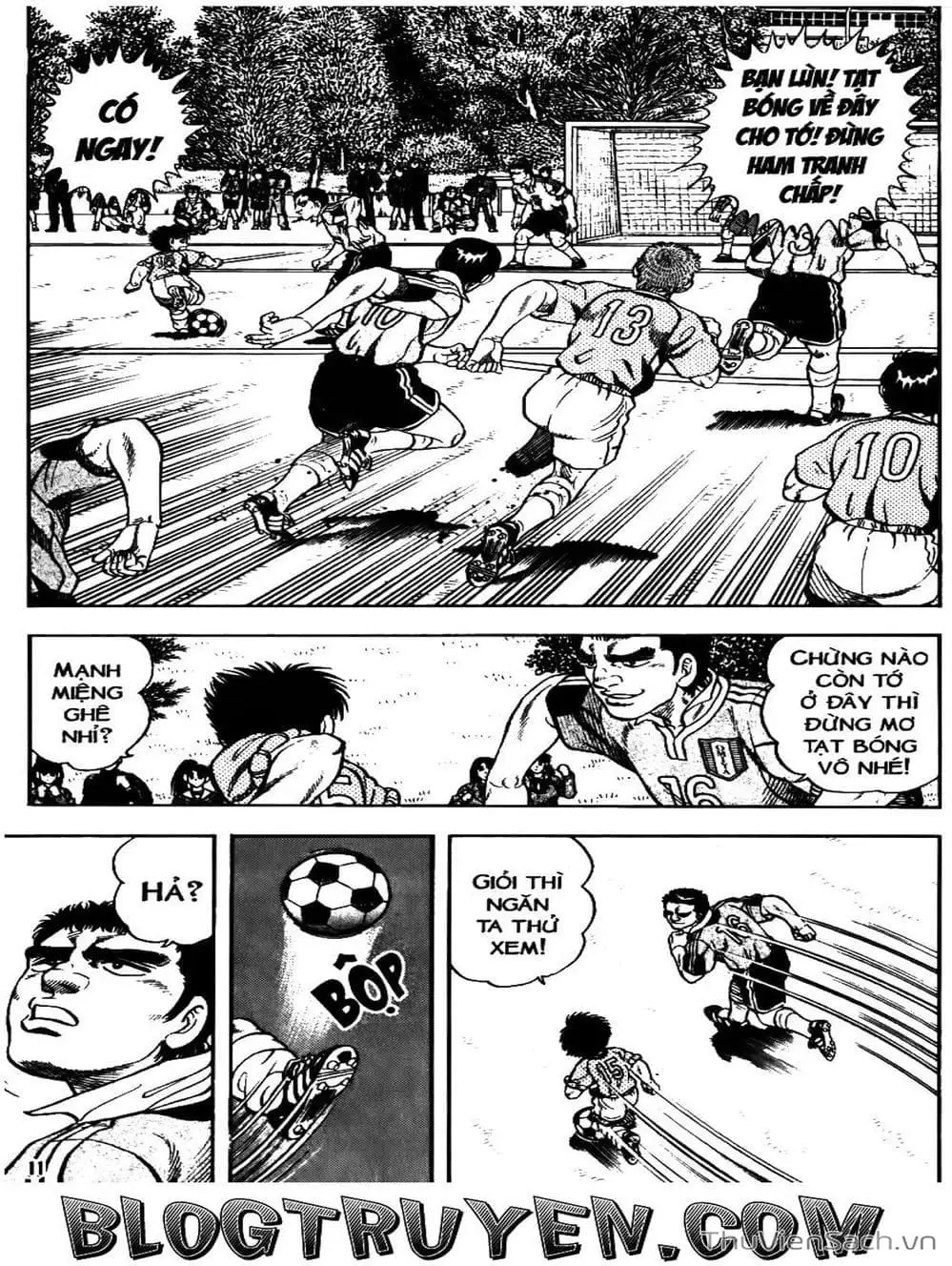 Truyện Tranh Sóng Gió Cầu Trường - Buttobi Itto trang 2