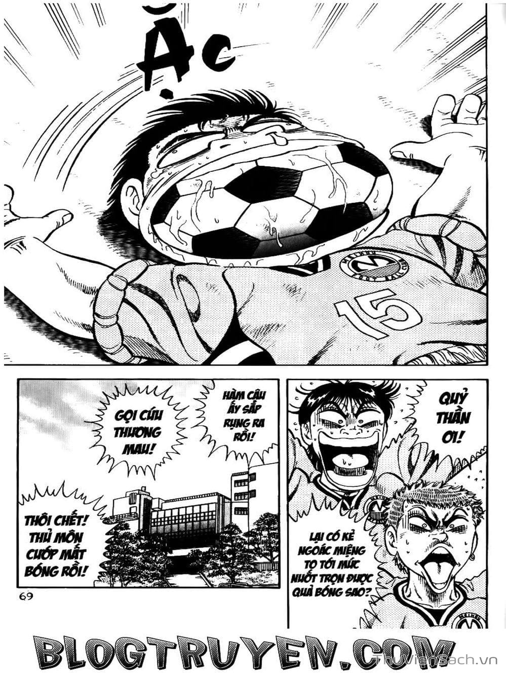 Truyện Tranh Sóng Gió Cầu Trường - Buttobi Itto trang 2