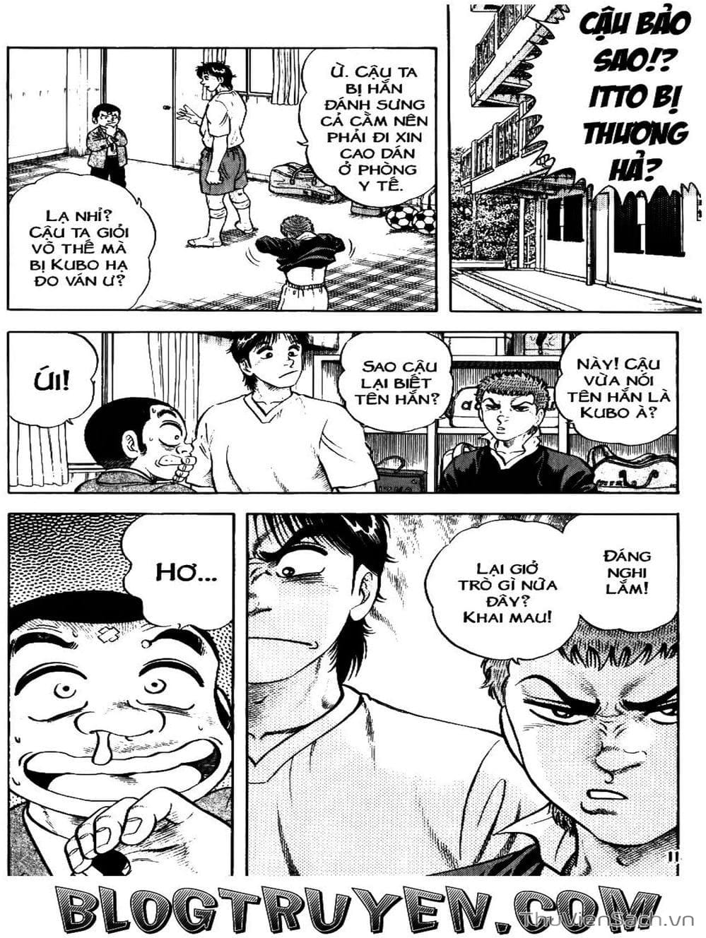 Truyện Tranh Sóng Gió Cầu Trường - Buttobi Itto trang 2