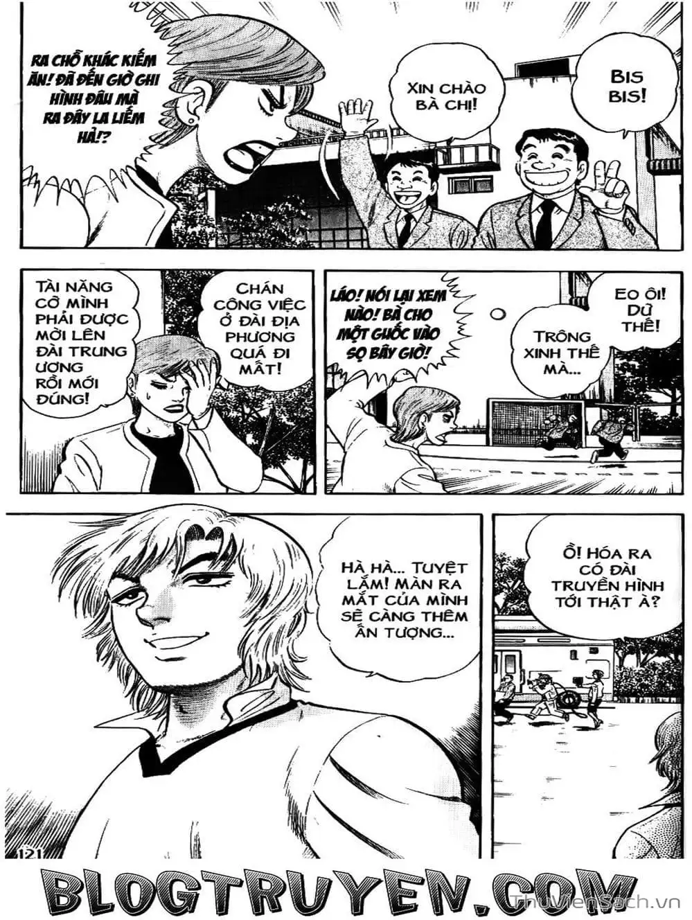 Truyện Tranh Sóng Gió Cầu Trường - Buttobi Itto trang 2