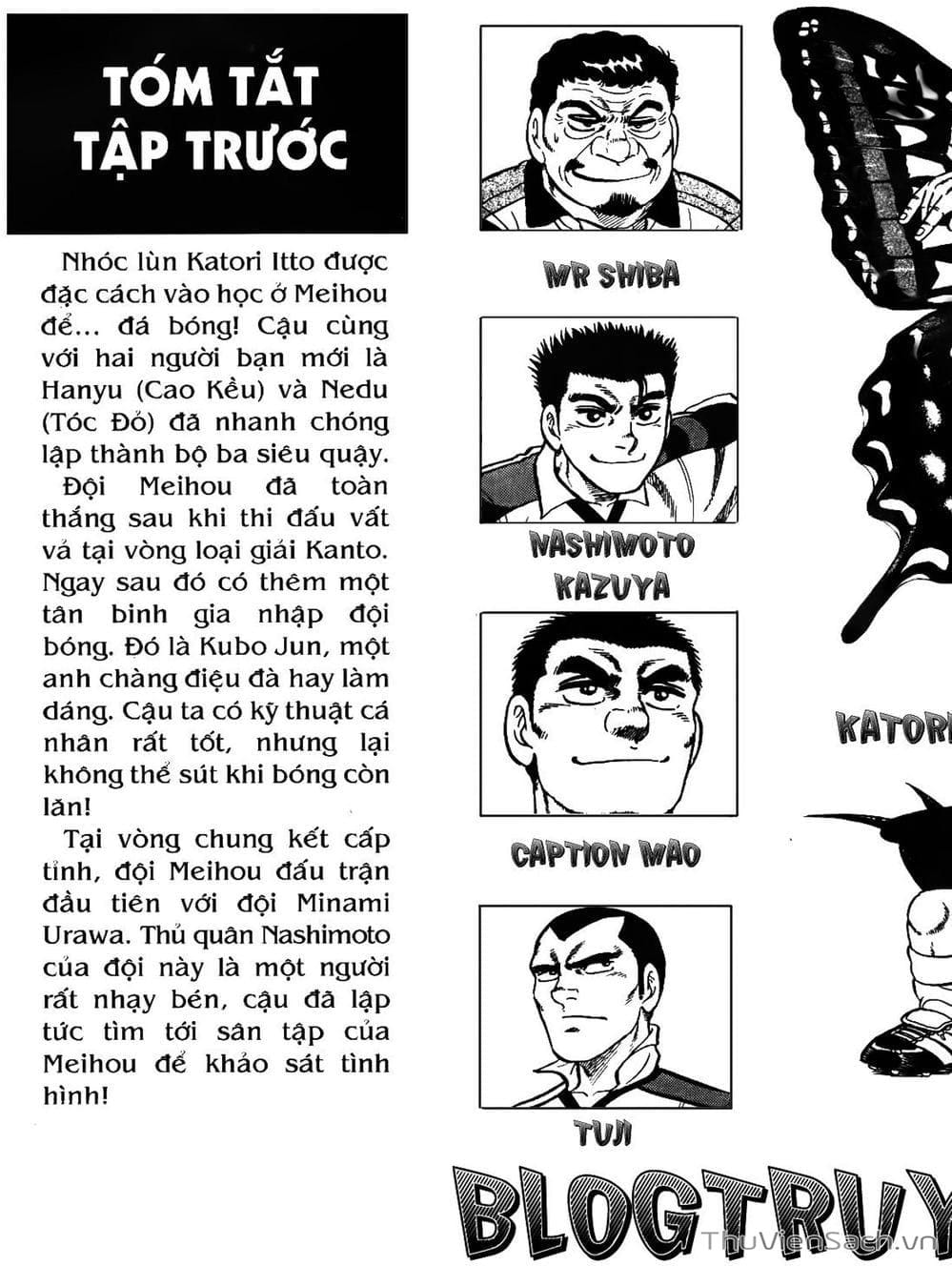 Truyện Tranh Sóng Gió Cầu Trường - Buttobi Itto trang 2