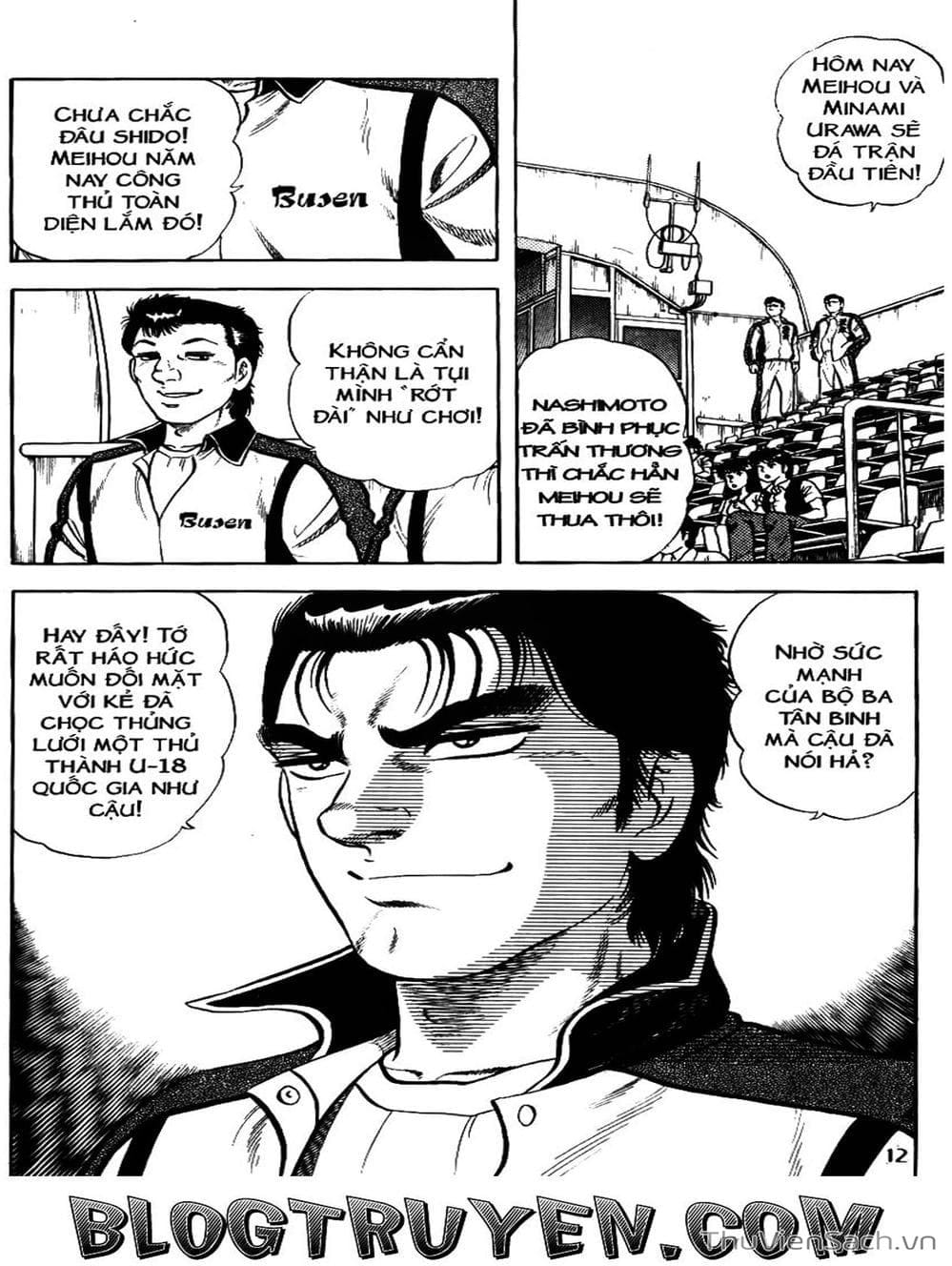 Truyện Tranh Sóng Gió Cầu Trường - Buttobi Itto trang 2