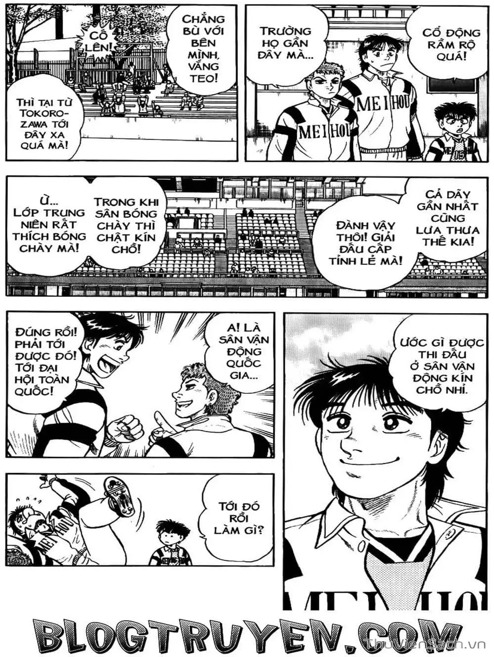 Truyện Tranh Sóng Gió Cầu Trường - Buttobi Itto trang 2