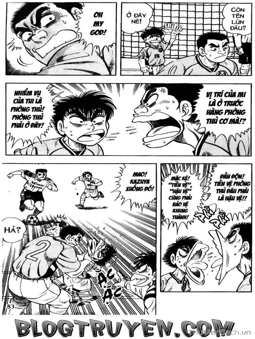 Truyện Tranh Sóng Gió Cầu Trường - Buttobi Itto trang 2