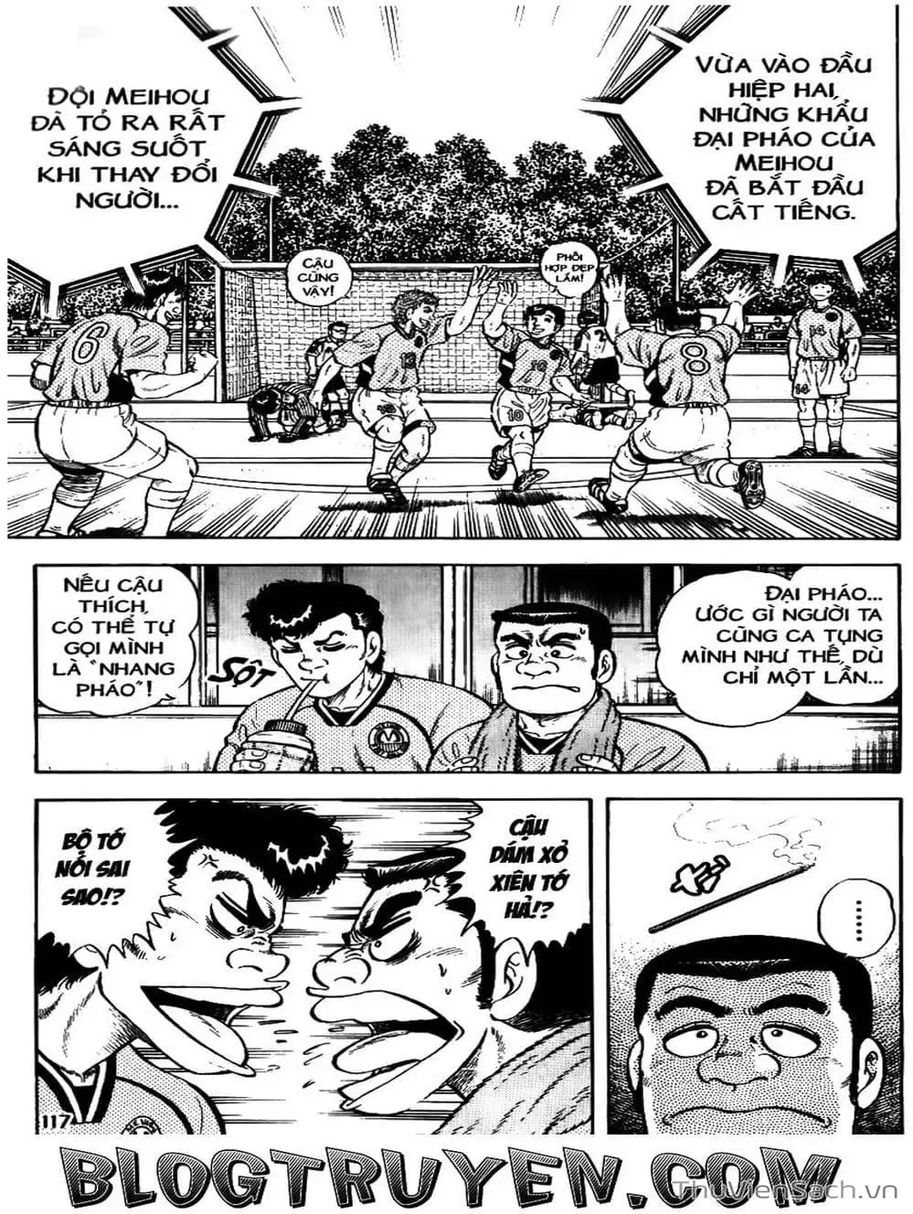 Truyện Tranh Sóng Gió Cầu Trường - Buttobi Itto trang 2