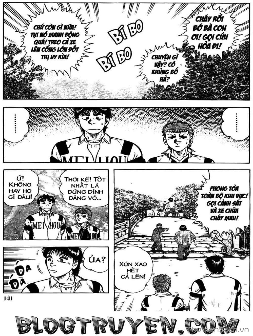 Truyện Tranh Sóng Gió Cầu Trường - Buttobi Itto trang 2