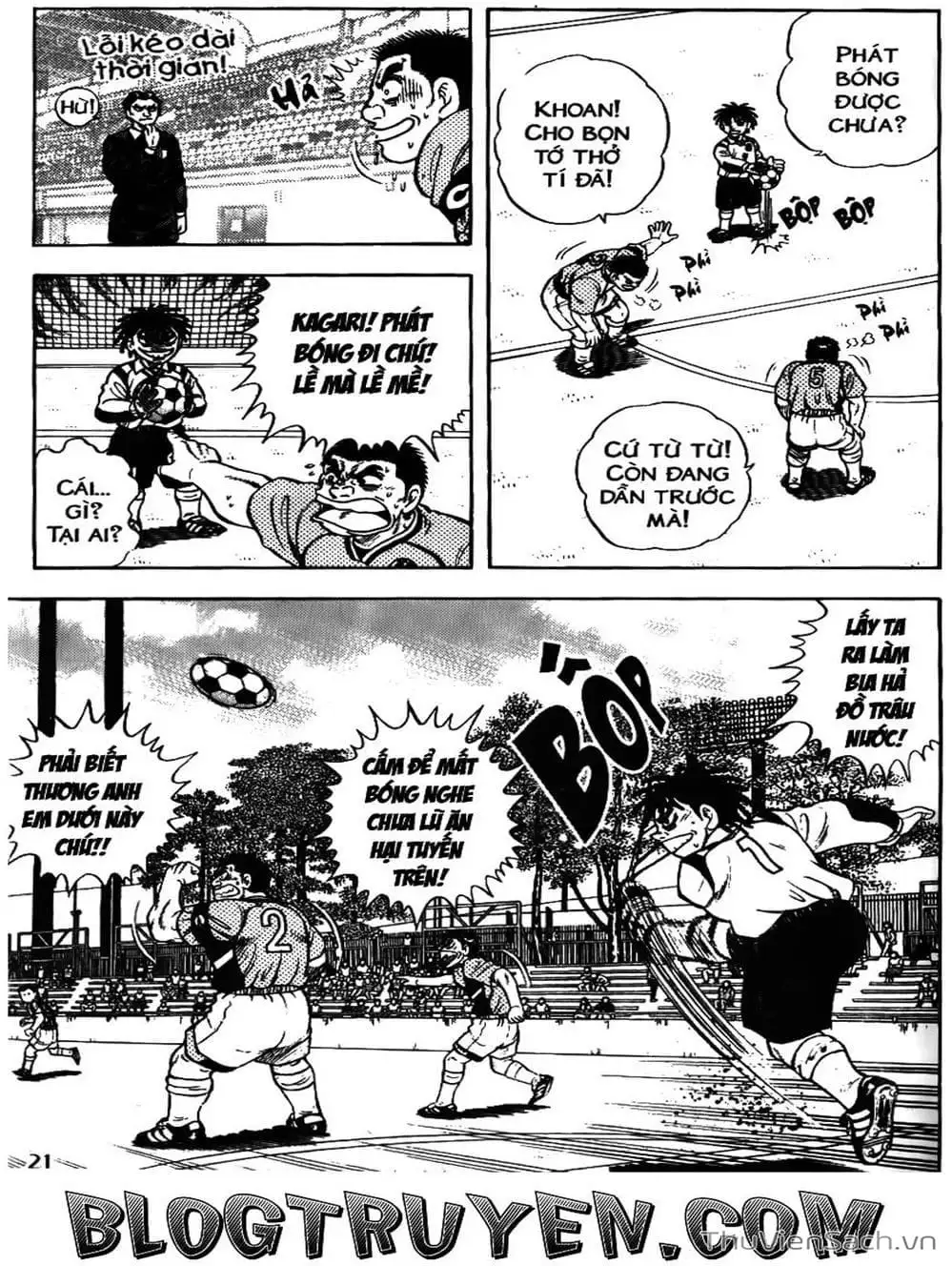 Truyện Tranh Sóng Gió Cầu Trường - Buttobi Itto trang 2