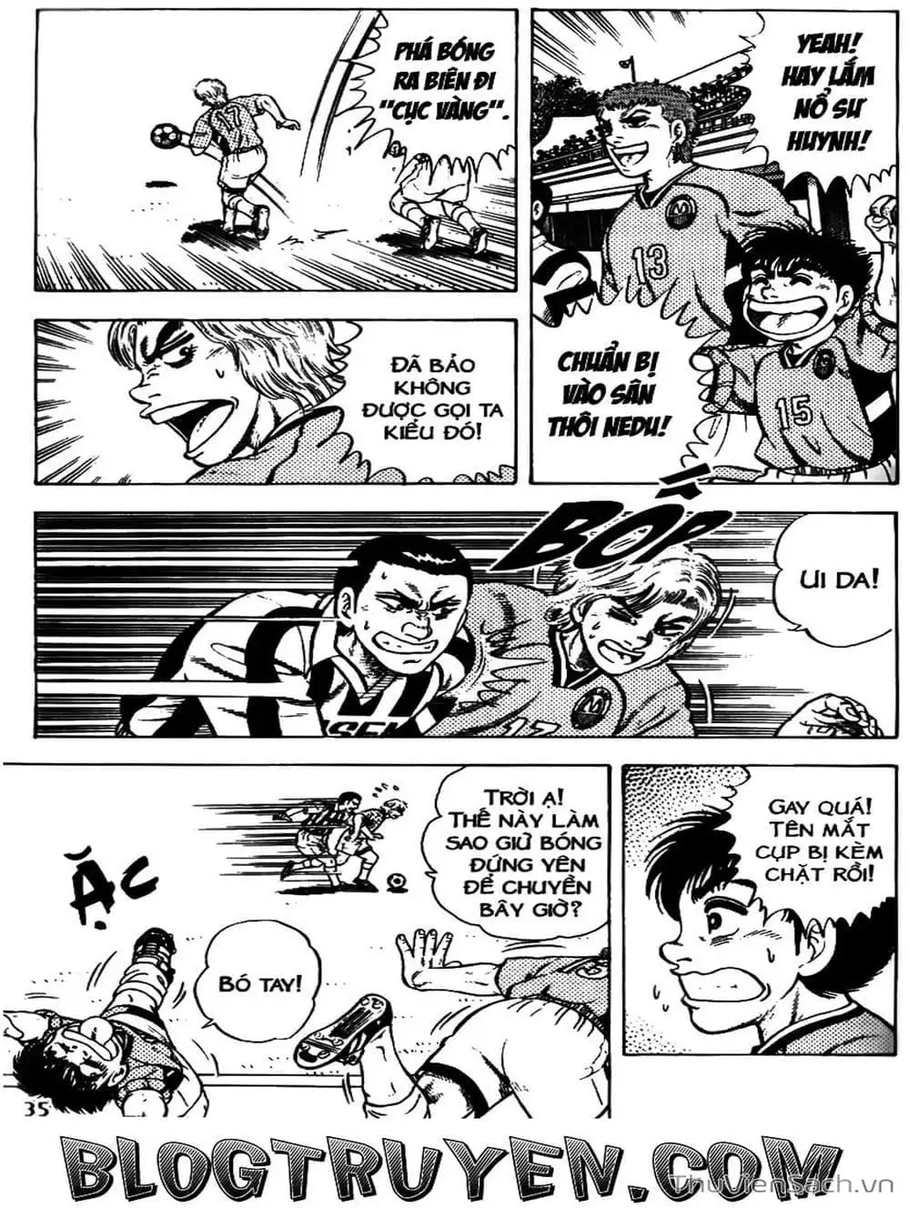 Truyện Tranh Sóng Gió Cầu Trường - Buttobi Itto trang 2