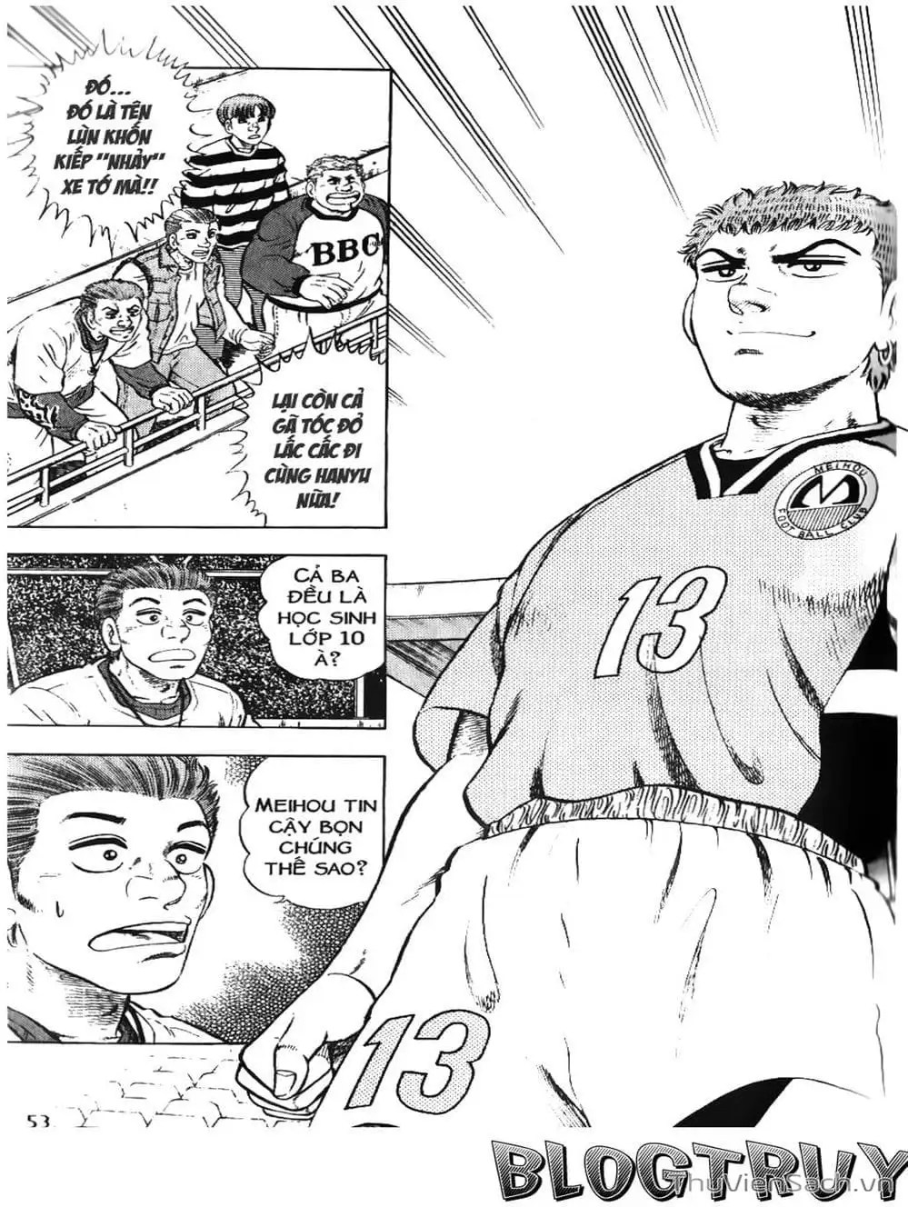 Truyện Tranh Sóng Gió Cầu Trường - Buttobi Itto trang 2