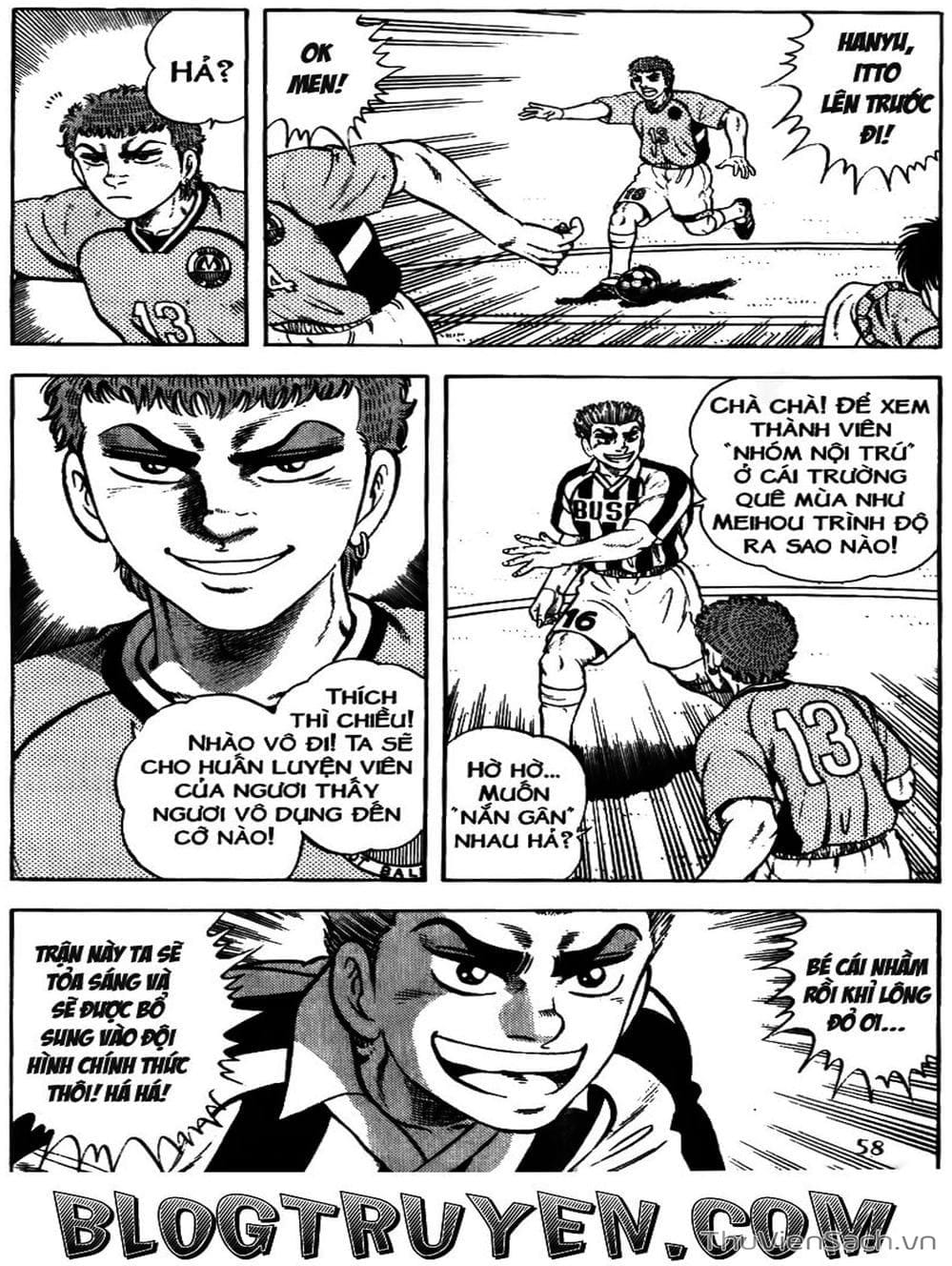 Truyện Tranh Sóng Gió Cầu Trường - Buttobi Itto trang 2