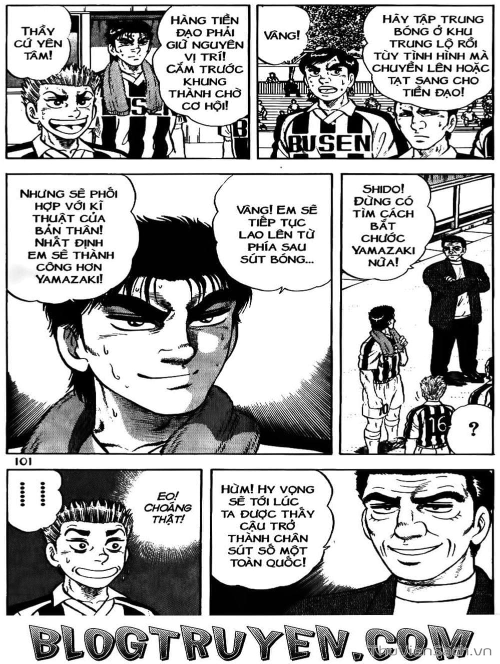 Truyện Tranh Sóng Gió Cầu Trường - Buttobi Itto trang 2