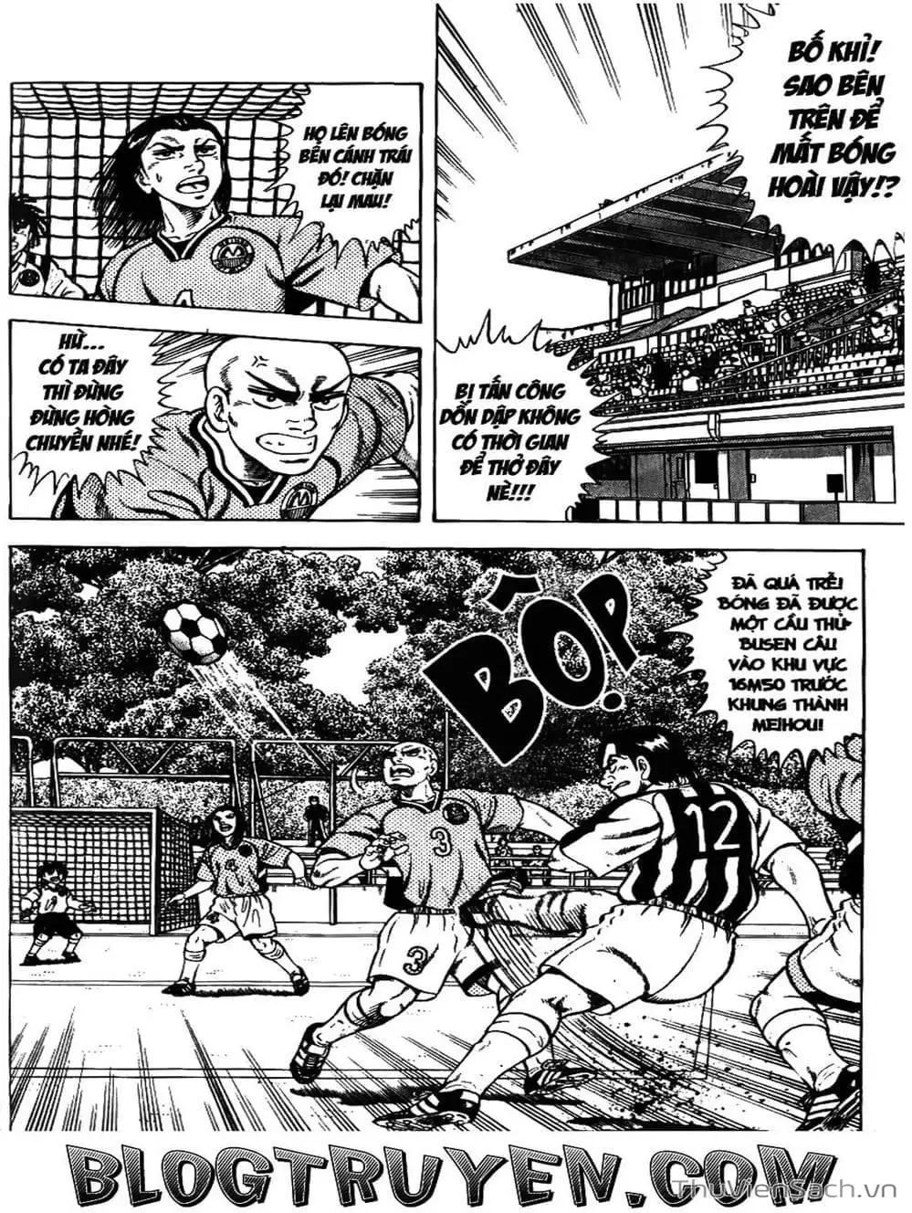 Truyện Tranh Sóng Gió Cầu Trường - Buttobi Itto trang 2