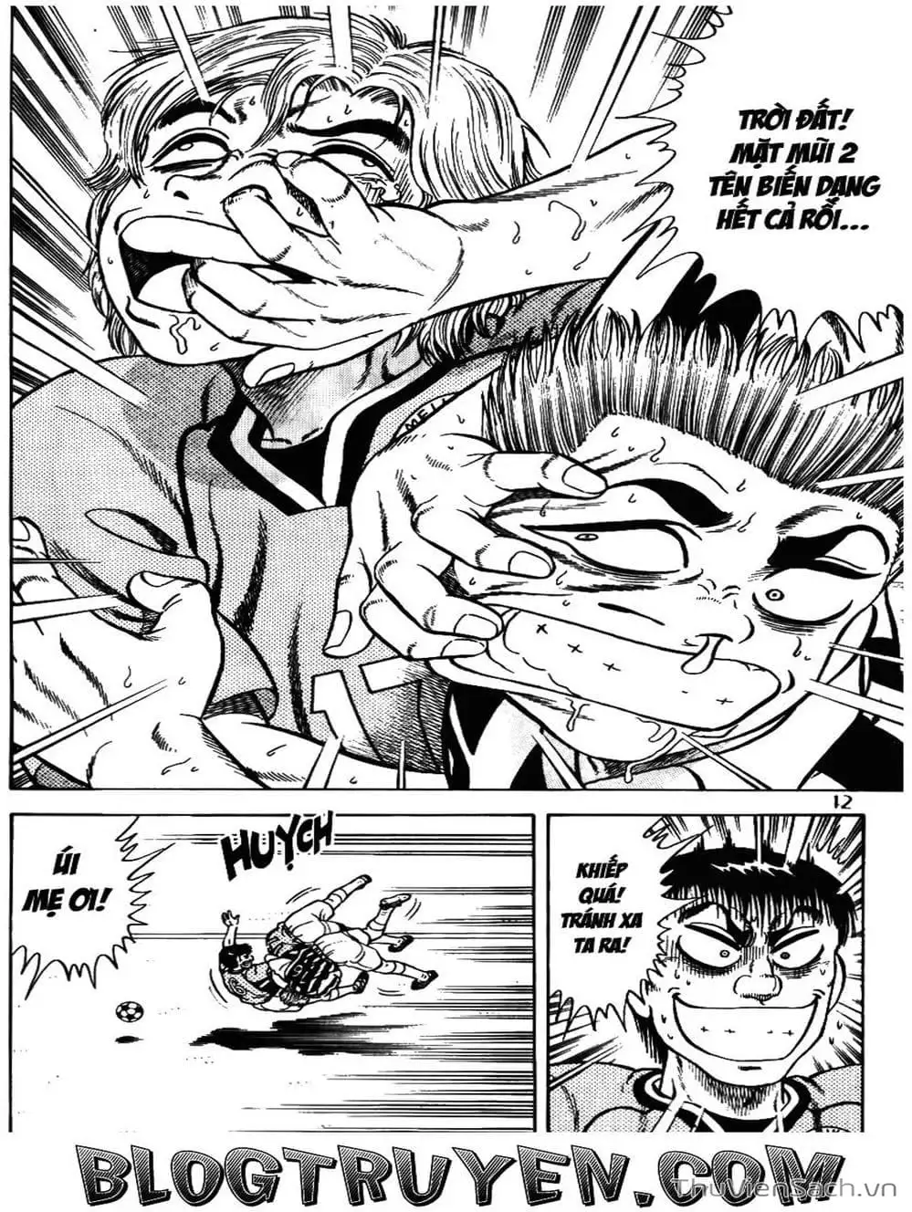 Truyện Tranh Sóng Gió Cầu Trường - Buttobi Itto trang 2