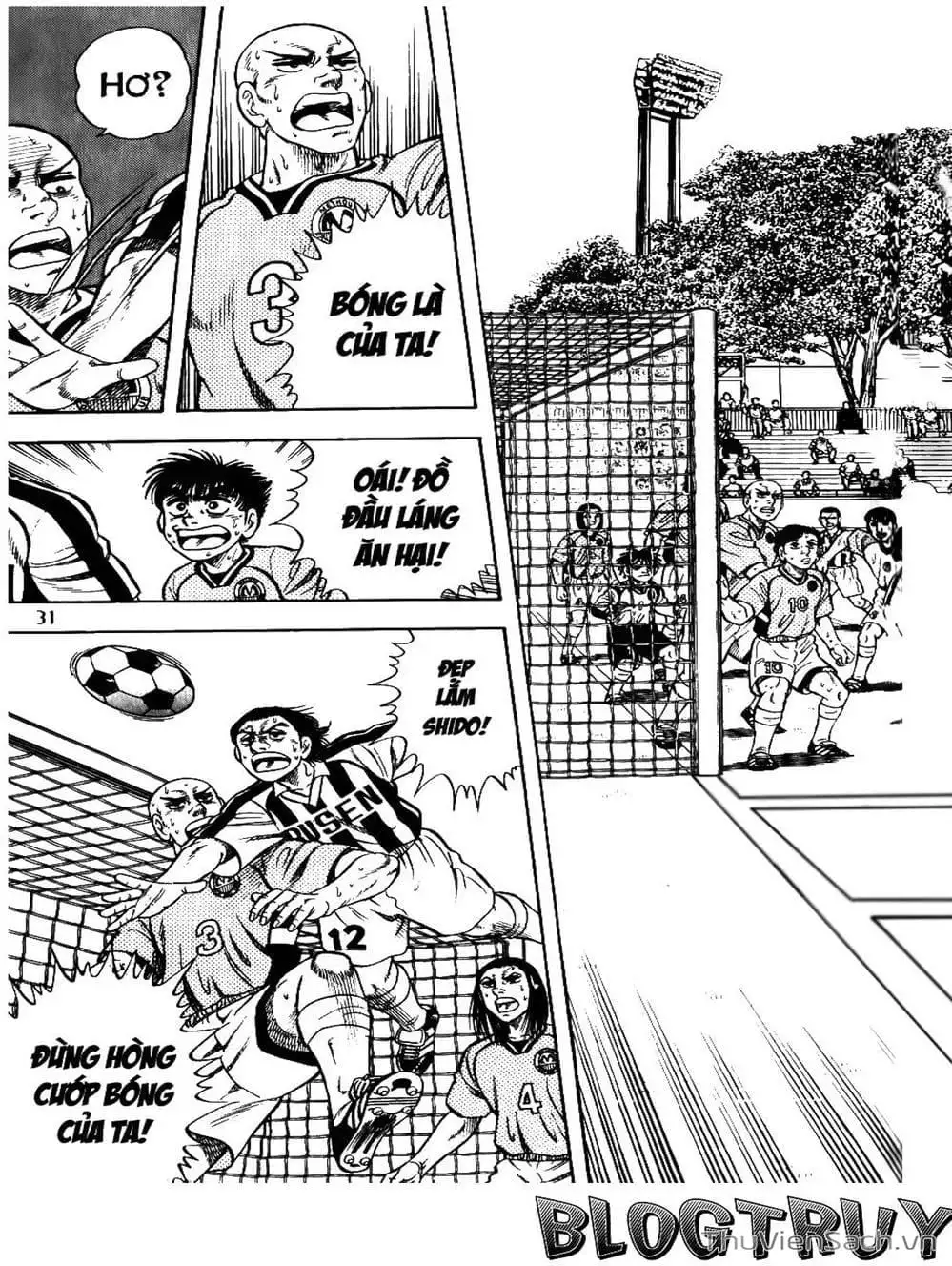 Truyện Tranh Sóng Gió Cầu Trường - Buttobi Itto trang 2