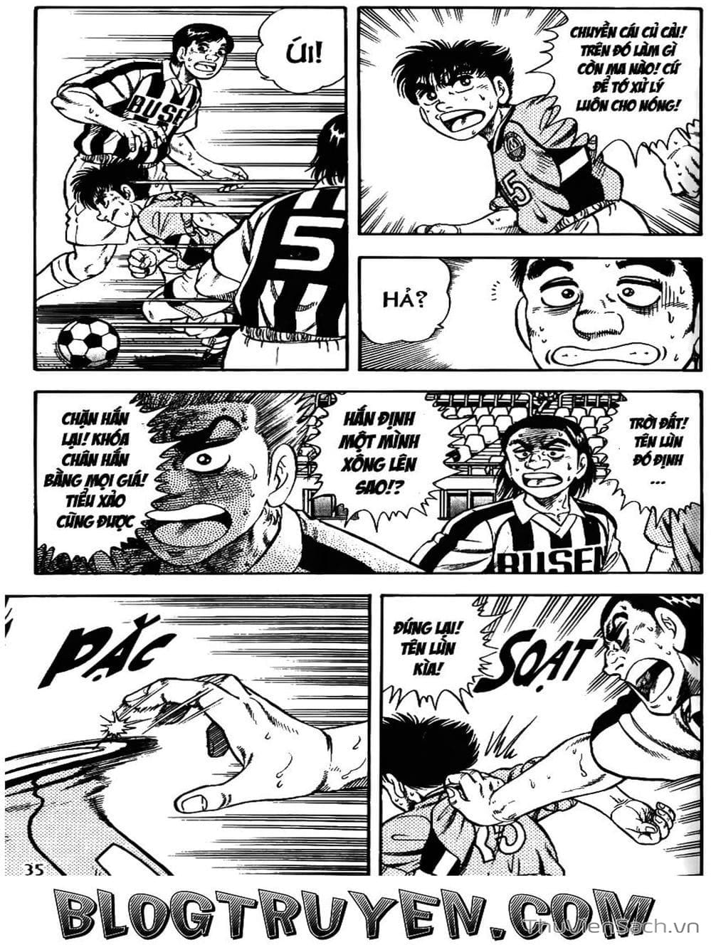 Truyện Tranh Sóng Gió Cầu Trường - Buttobi Itto trang 2