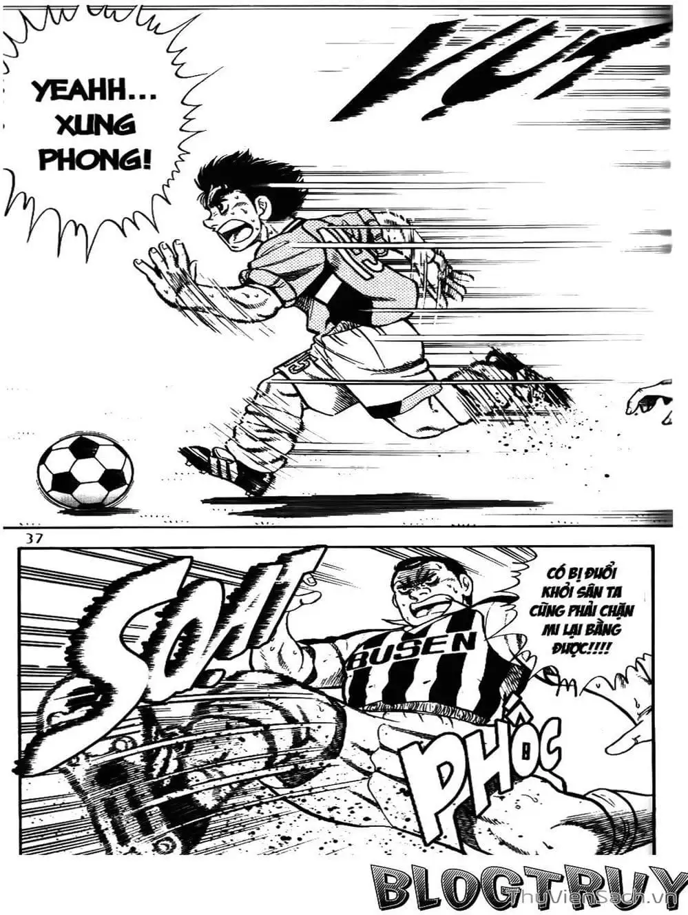 Truyện Tranh Sóng Gió Cầu Trường - Buttobi Itto trang 2