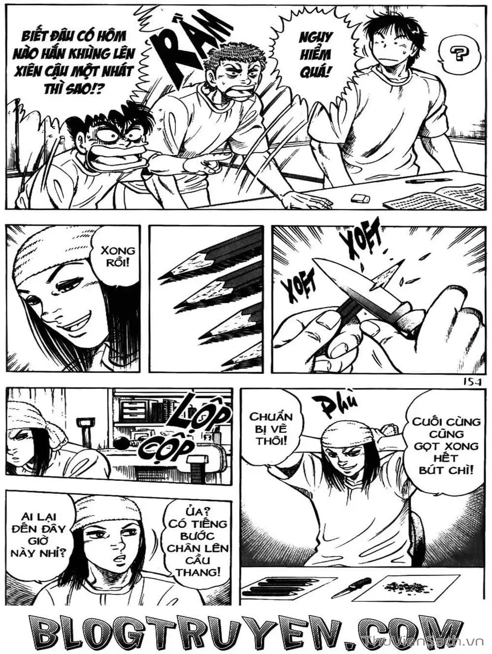 Truyện Tranh Sóng Gió Cầu Trường - Buttobi Itto trang 2