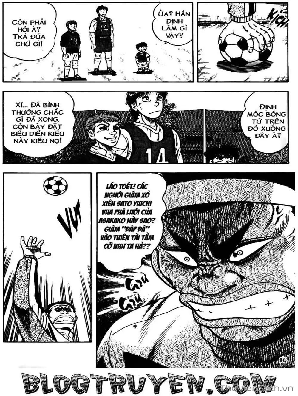 Truyện Tranh Sóng Gió Cầu Trường - Buttobi Itto trang 2